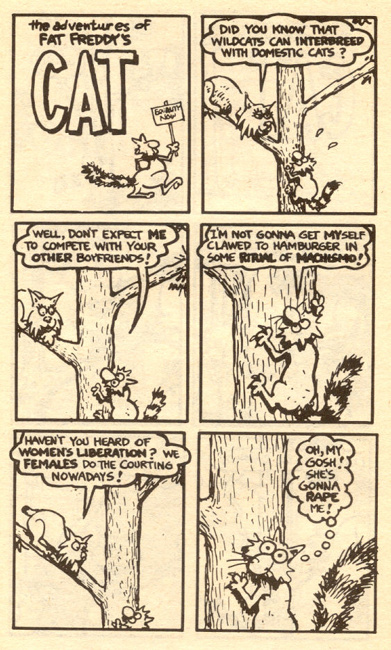 Read online Adventures of Fat Freddy's Cat comic -  Issue #3 - 38