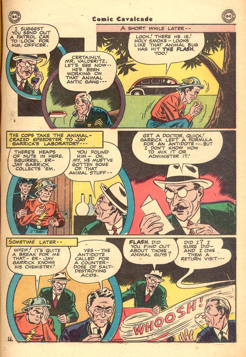 Read online Comic Cavalcade comic -  Issue #20 - 39