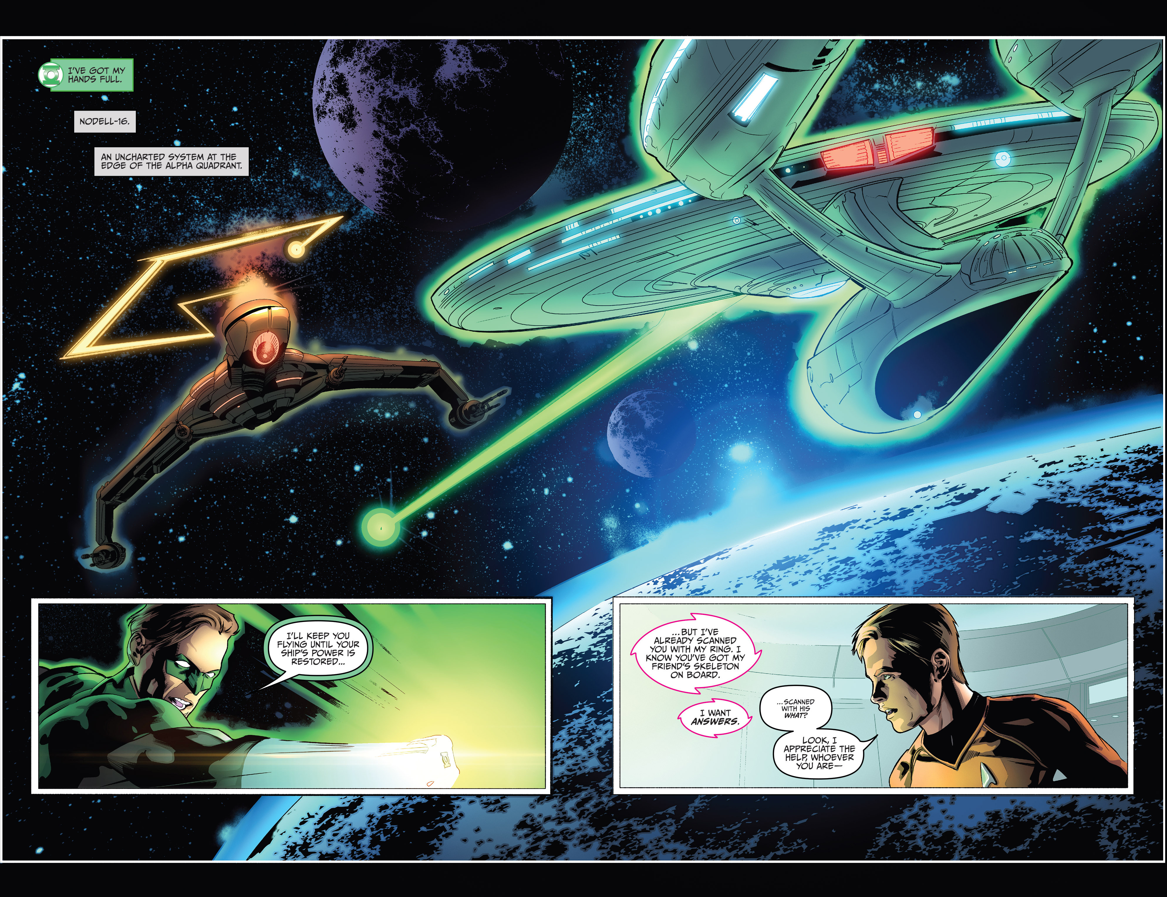 Read online Star Trek/Green Lantern (2015) comic -  Issue #2 - 4