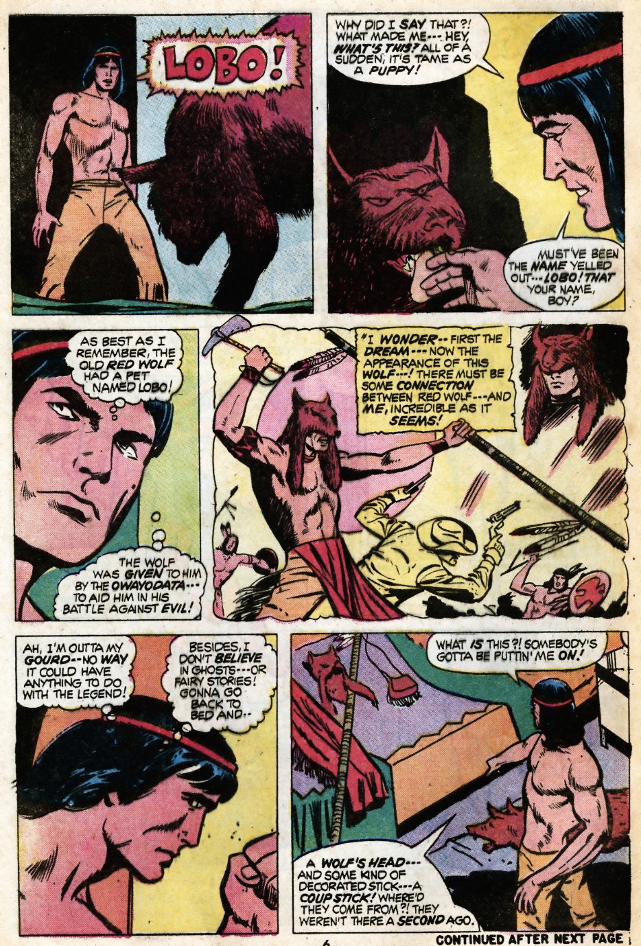 Read online Red Wolf (1972) comic -  Issue #9 - 6