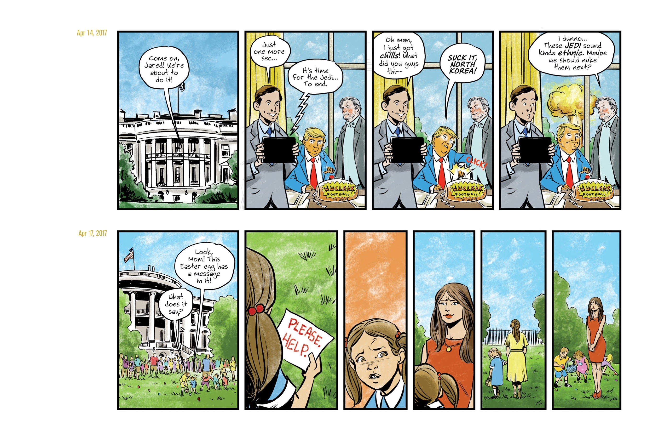 Read online Lil' Donnie: Executive Privilege comic -  Issue # TPB - 26