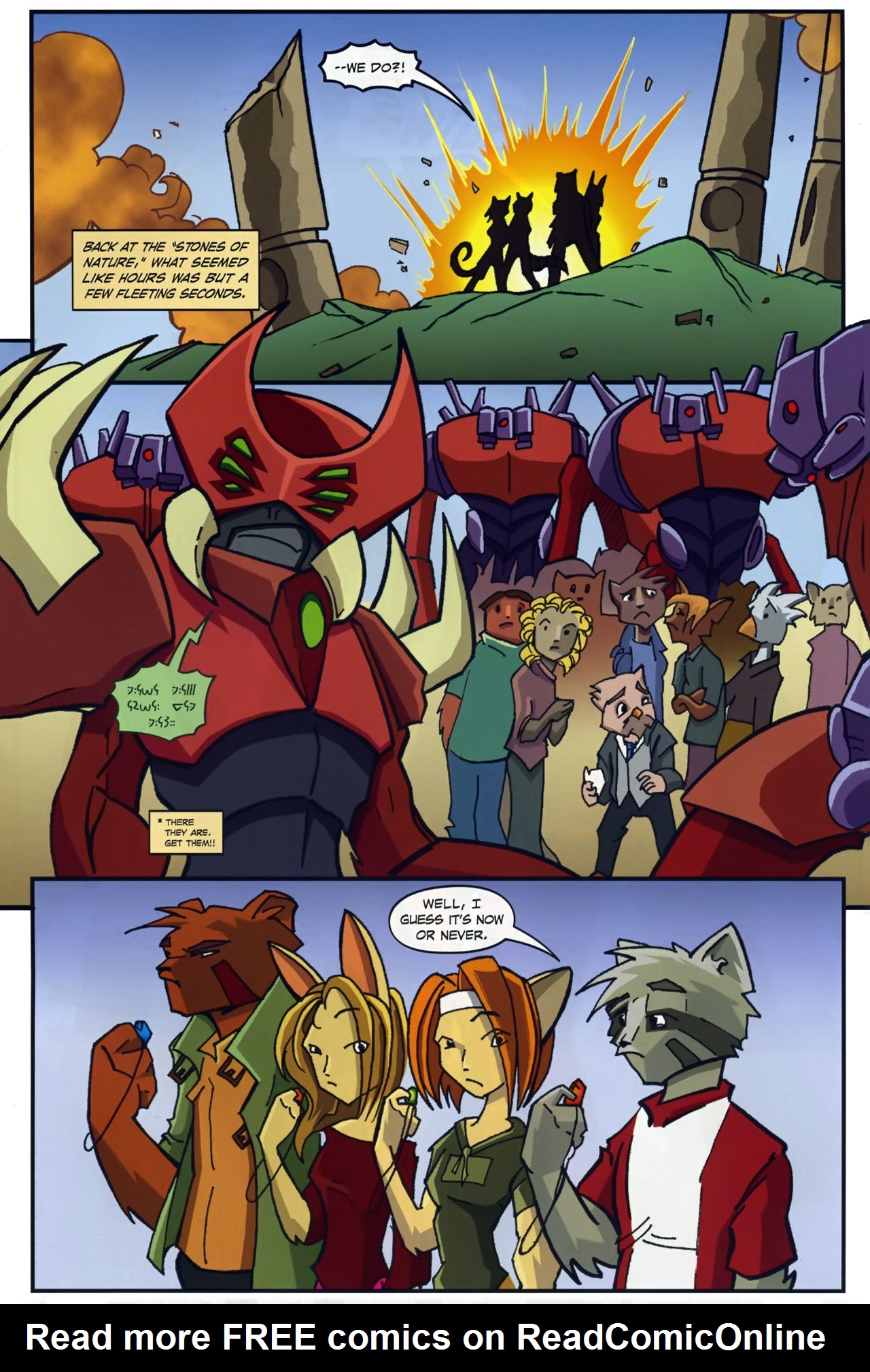 Read online NGuard comic -  Issue #1 - 17