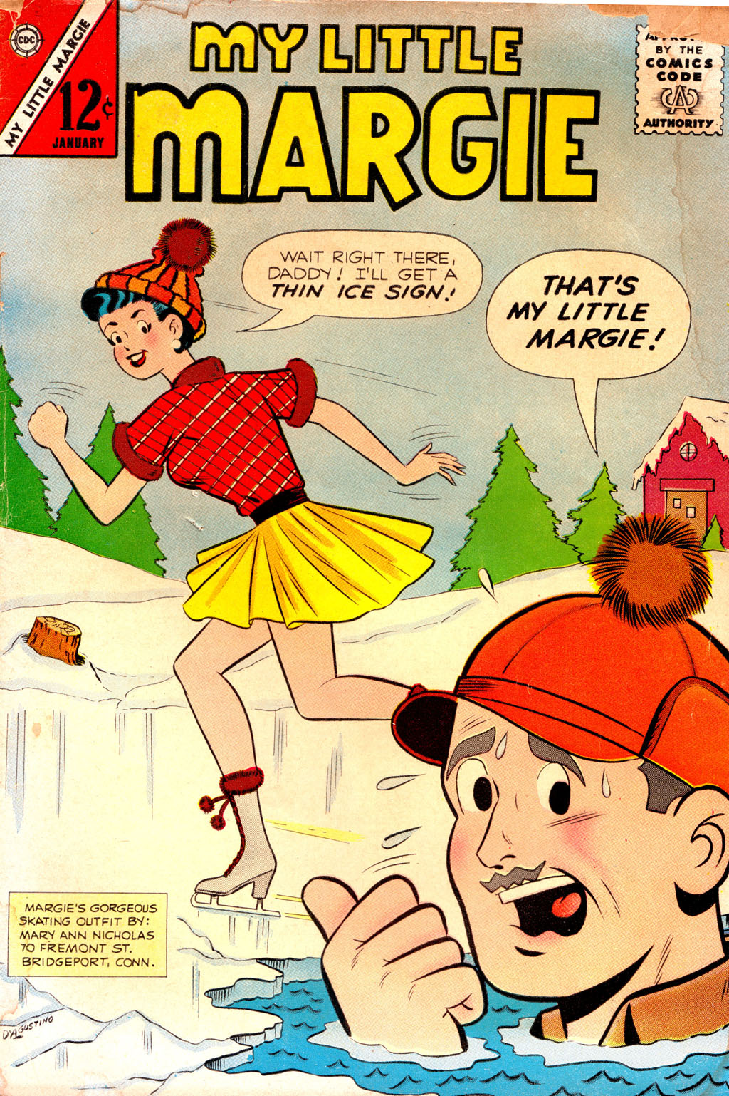 Read online My Little Margie (1954) comic -  Issue #45 - 1
