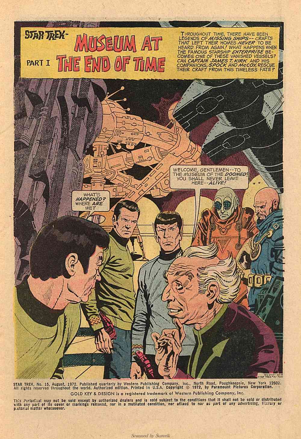 Read online Star Trek (1967) comic -  Issue #15 - 2