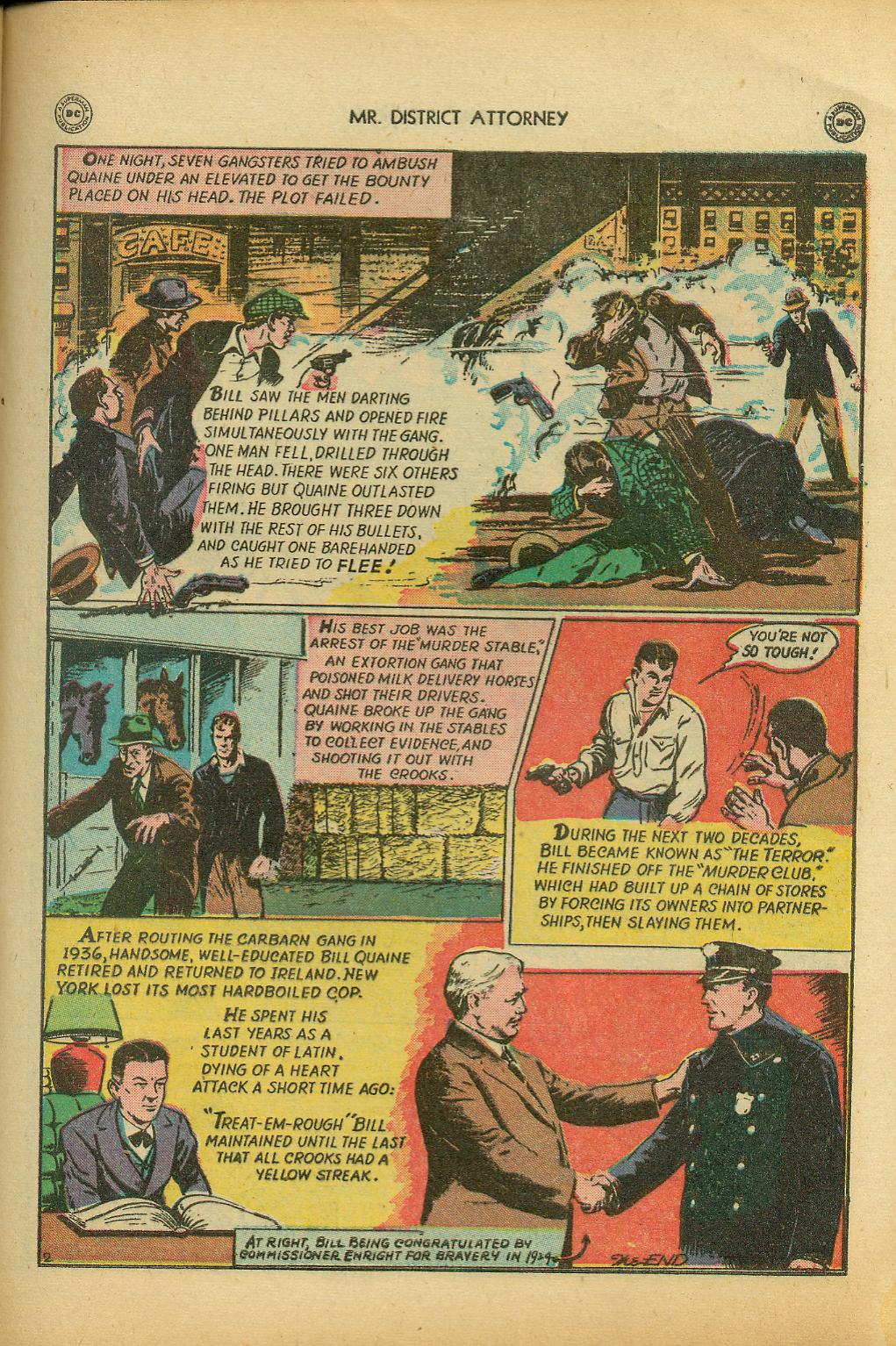 Read online Mr. District Attorney comic -  Issue #3 - 41