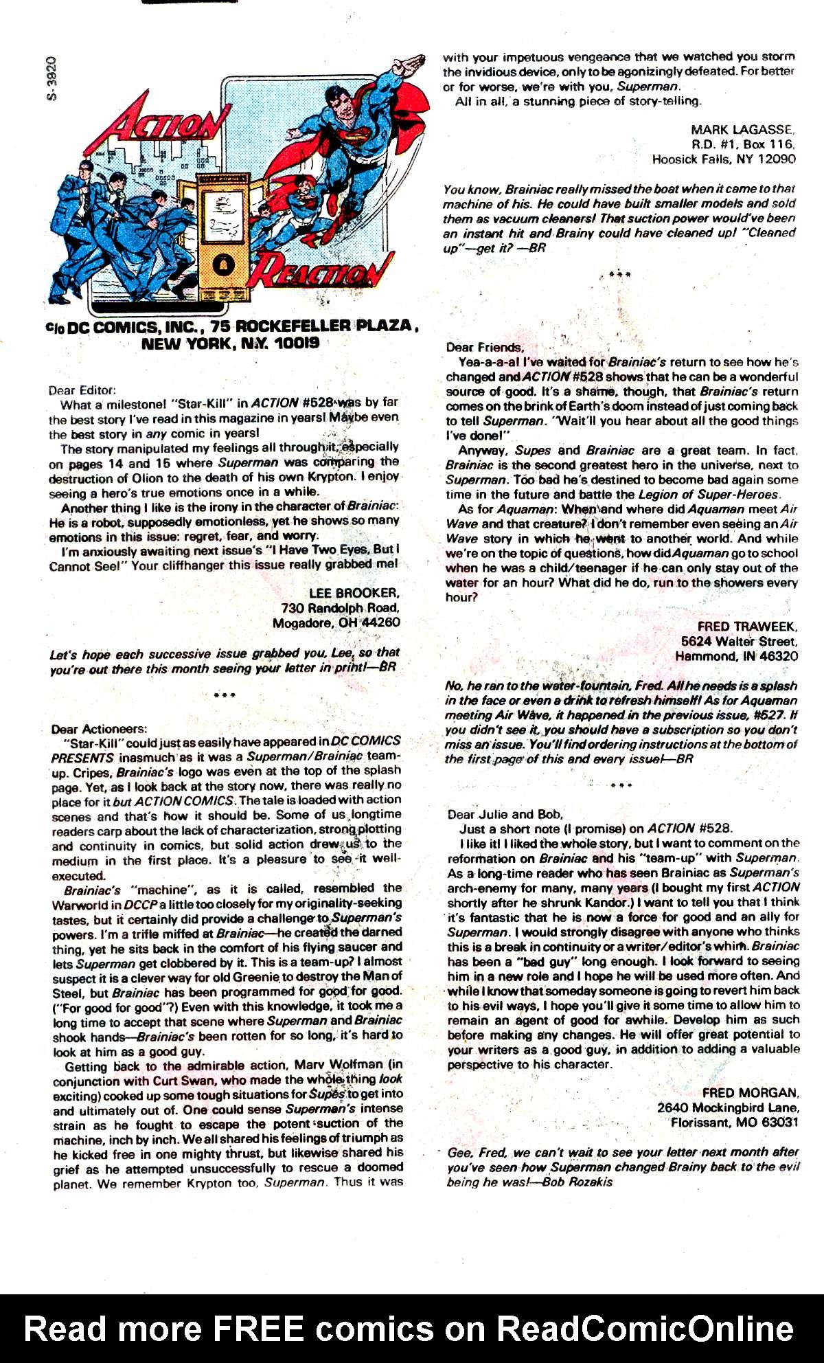 Read online Action Comics (1938) comic -  Issue #533 - 27