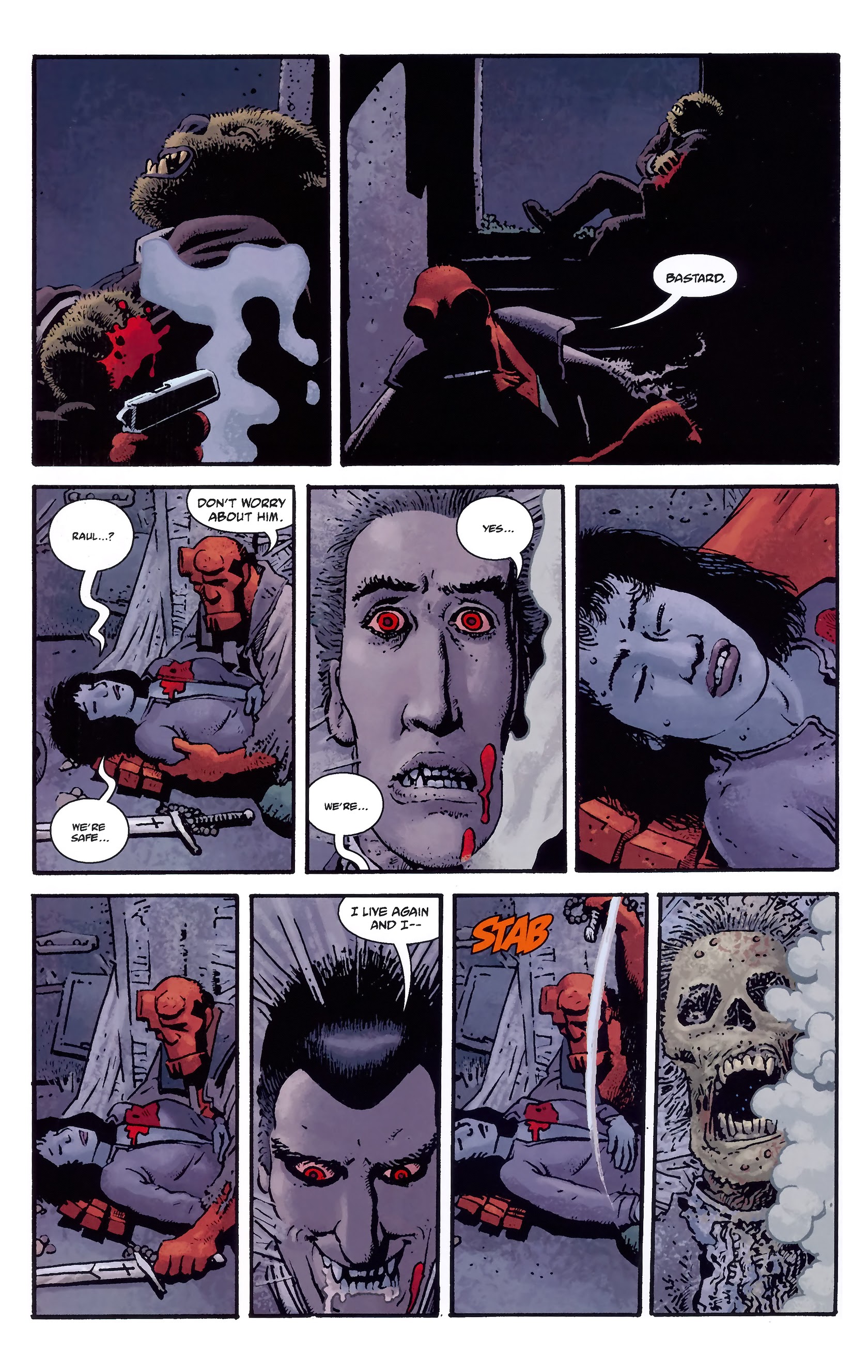 Read online Hellboy: House of the Living Dead comic -  Issue # TPB - 43