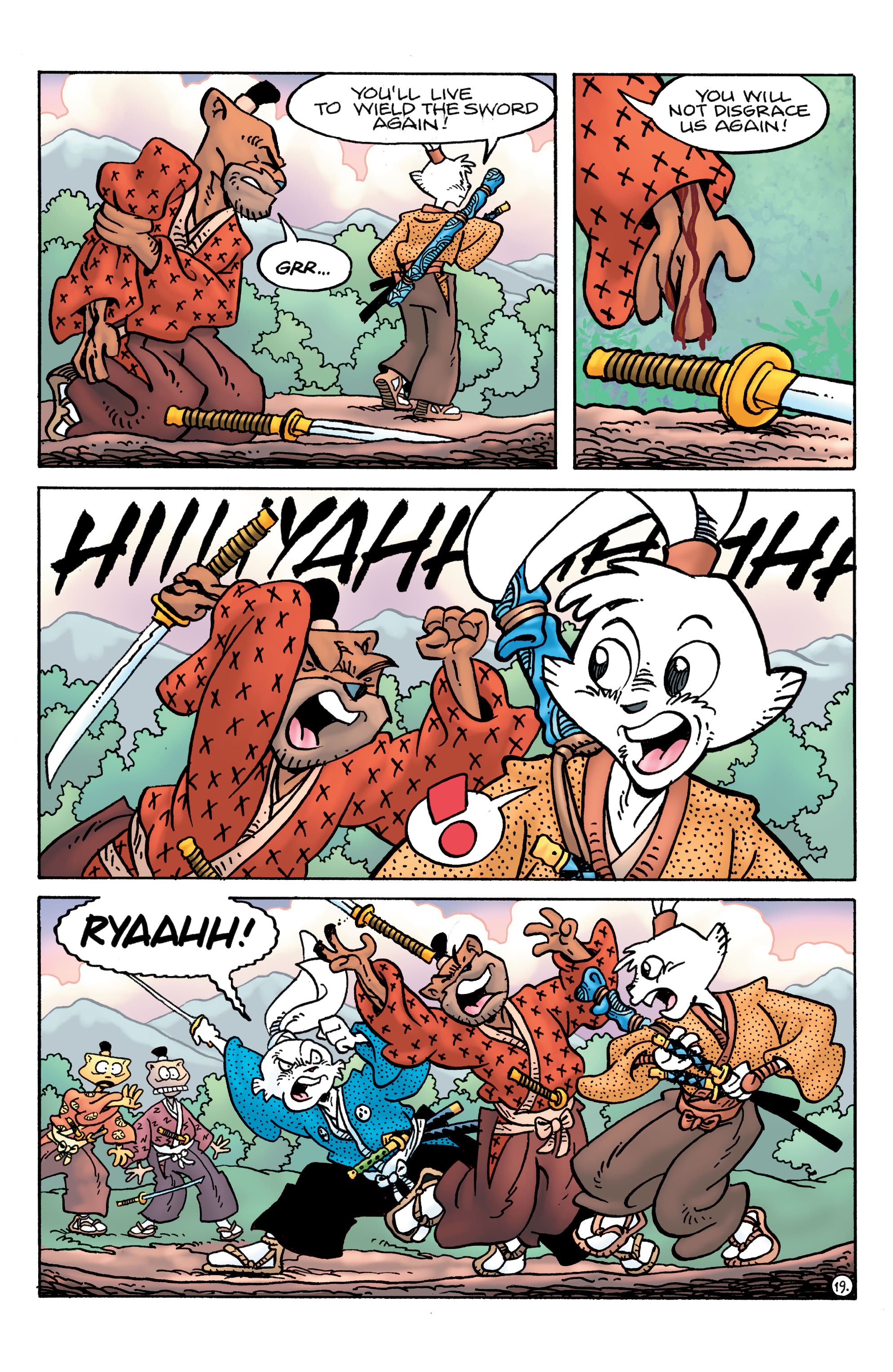 Read online Usagi Yojimbo (2019) comic -  Issue #21 - 21