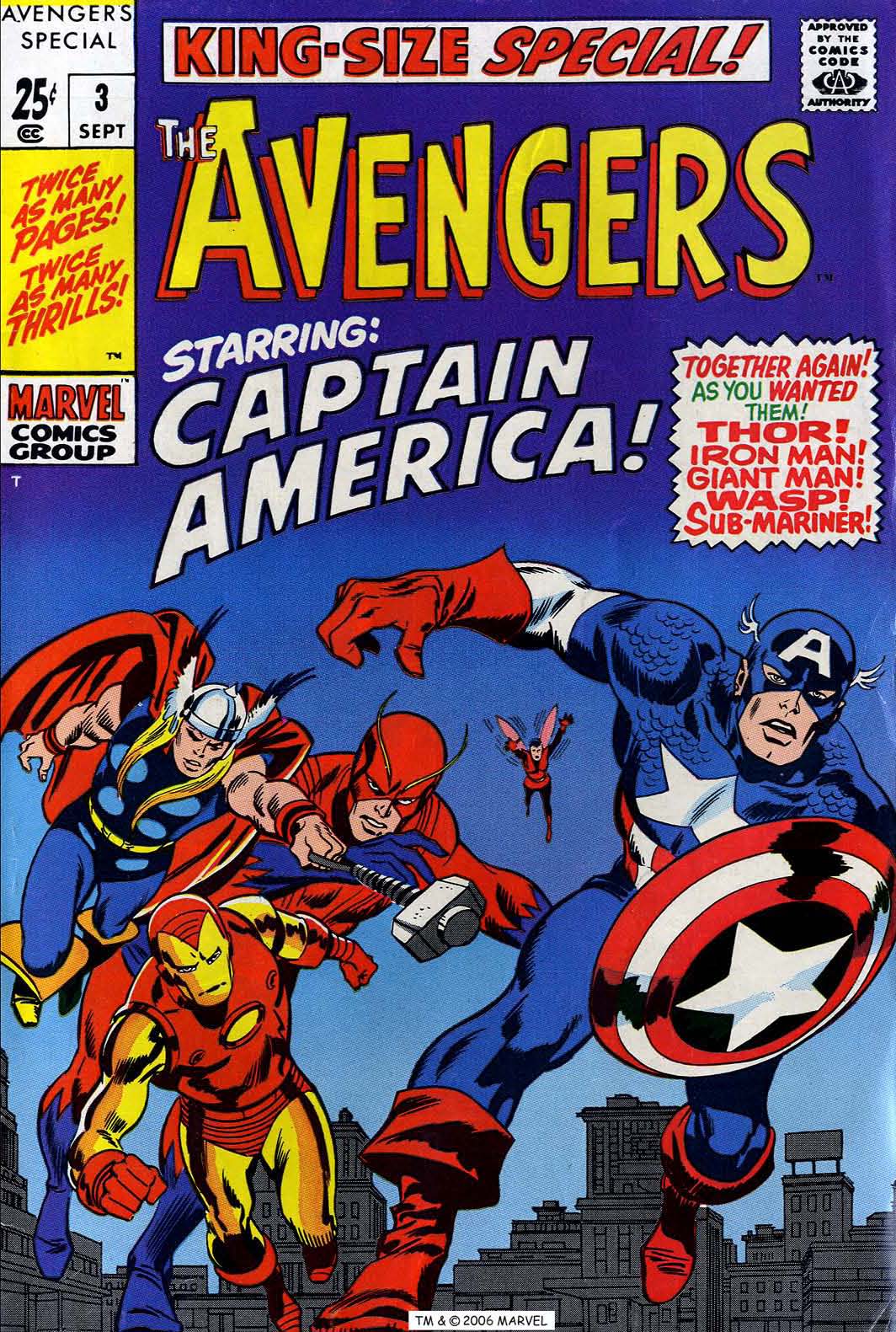 The Avengers (1963) issue Annual 3 - Page 1