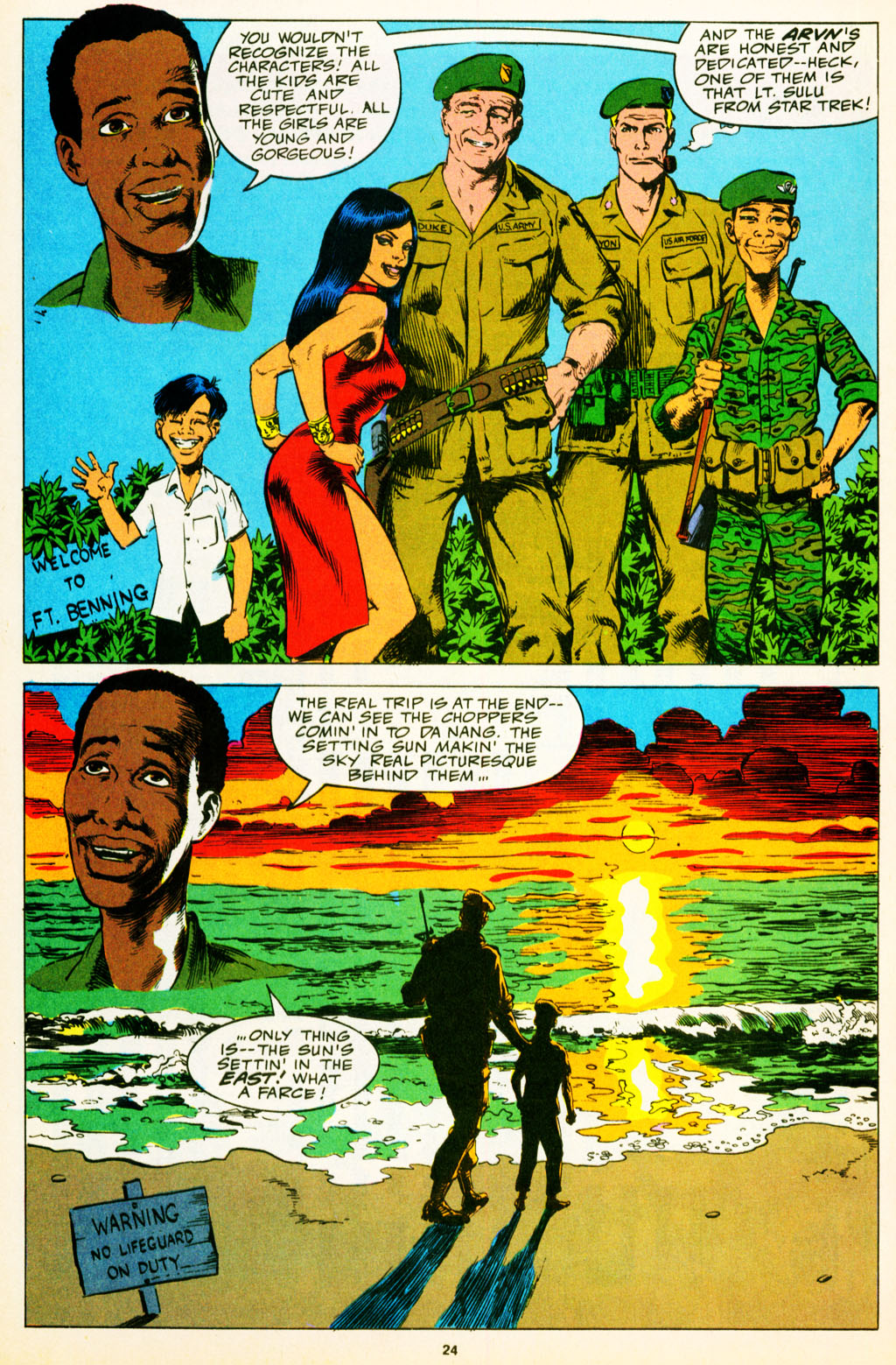 Read online The 'Nam comic -  Issue #41 - 19