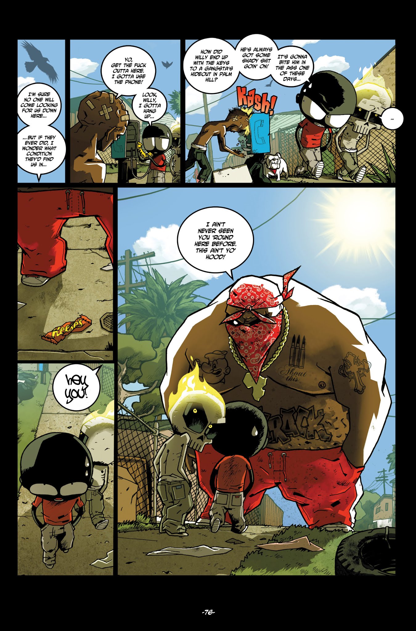 Read online Mutafukaz comic -  Issue # TPB - 76