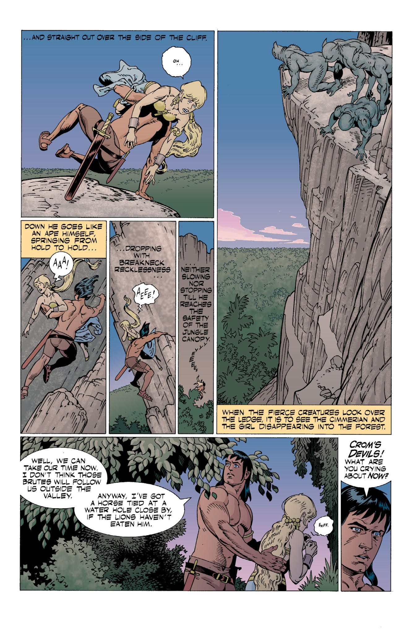 Read online Conan and the Jewels of Gwahlur comic -  Issue # _TPB - 71