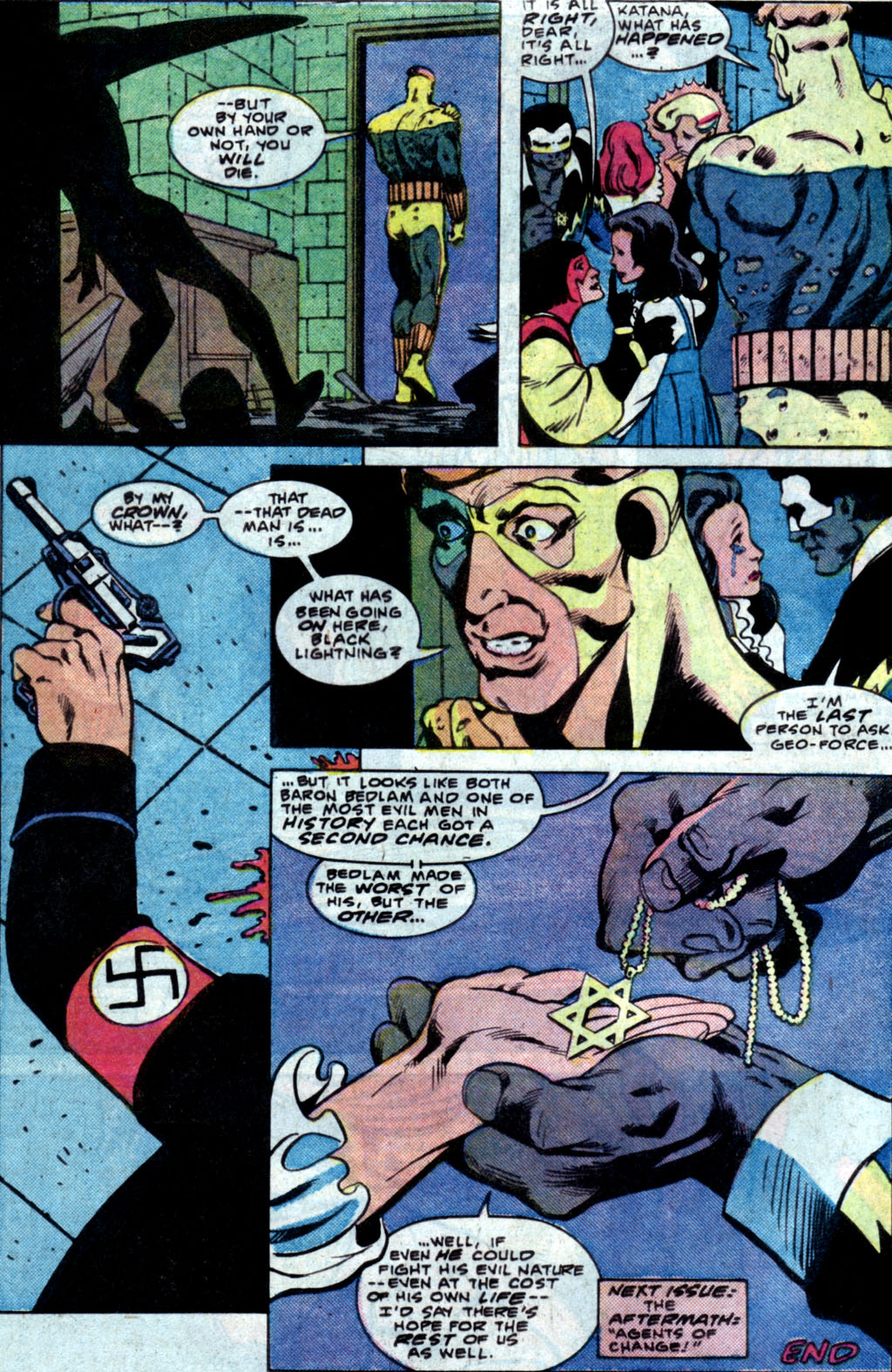 Read online Adventures of the Outsiders comic -  Issue #35 - 24