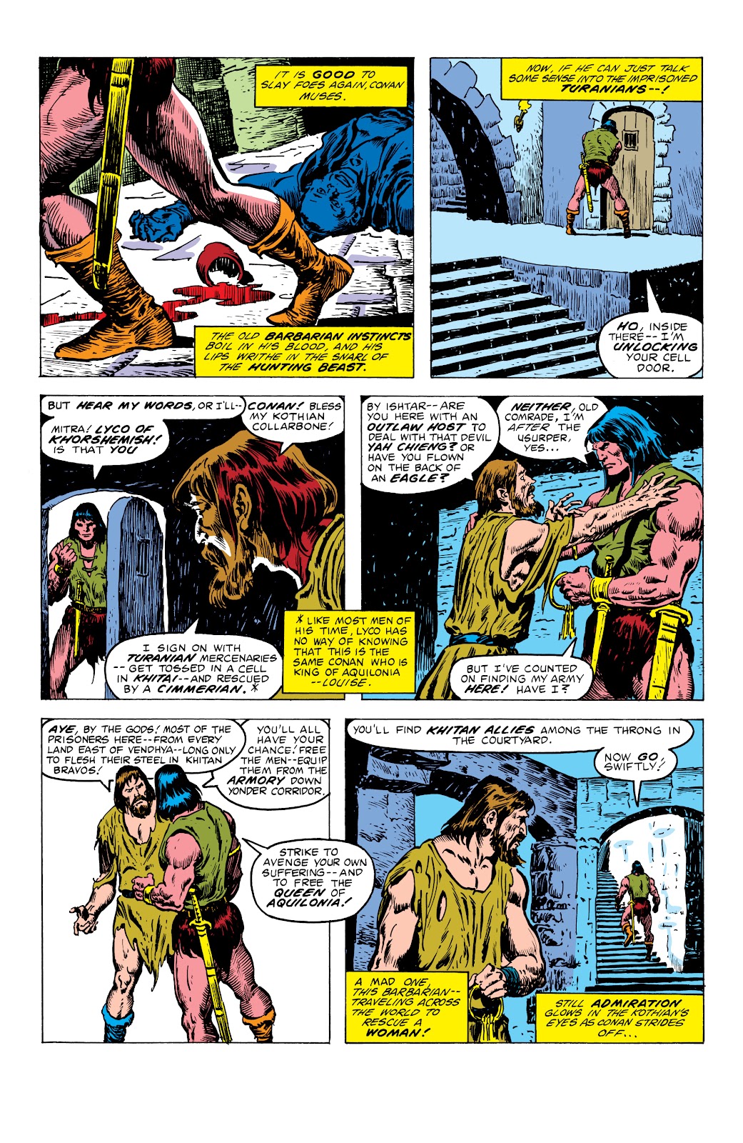 Conan the King: The Original Marvel Years Omnibus issue TPB (Part 3) - Page 100