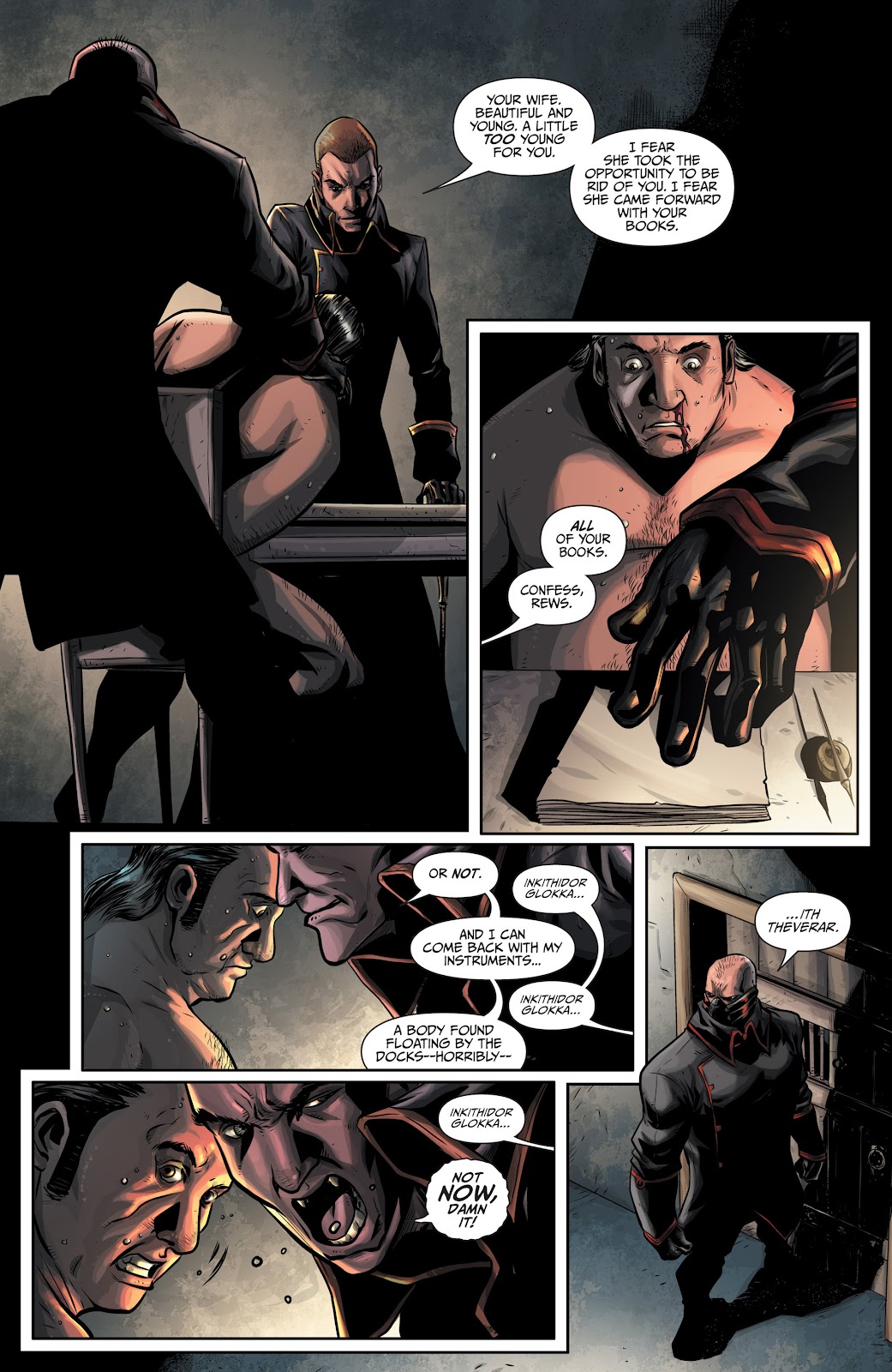 The First Law: The Blade Itself issue 1 - Page 14
