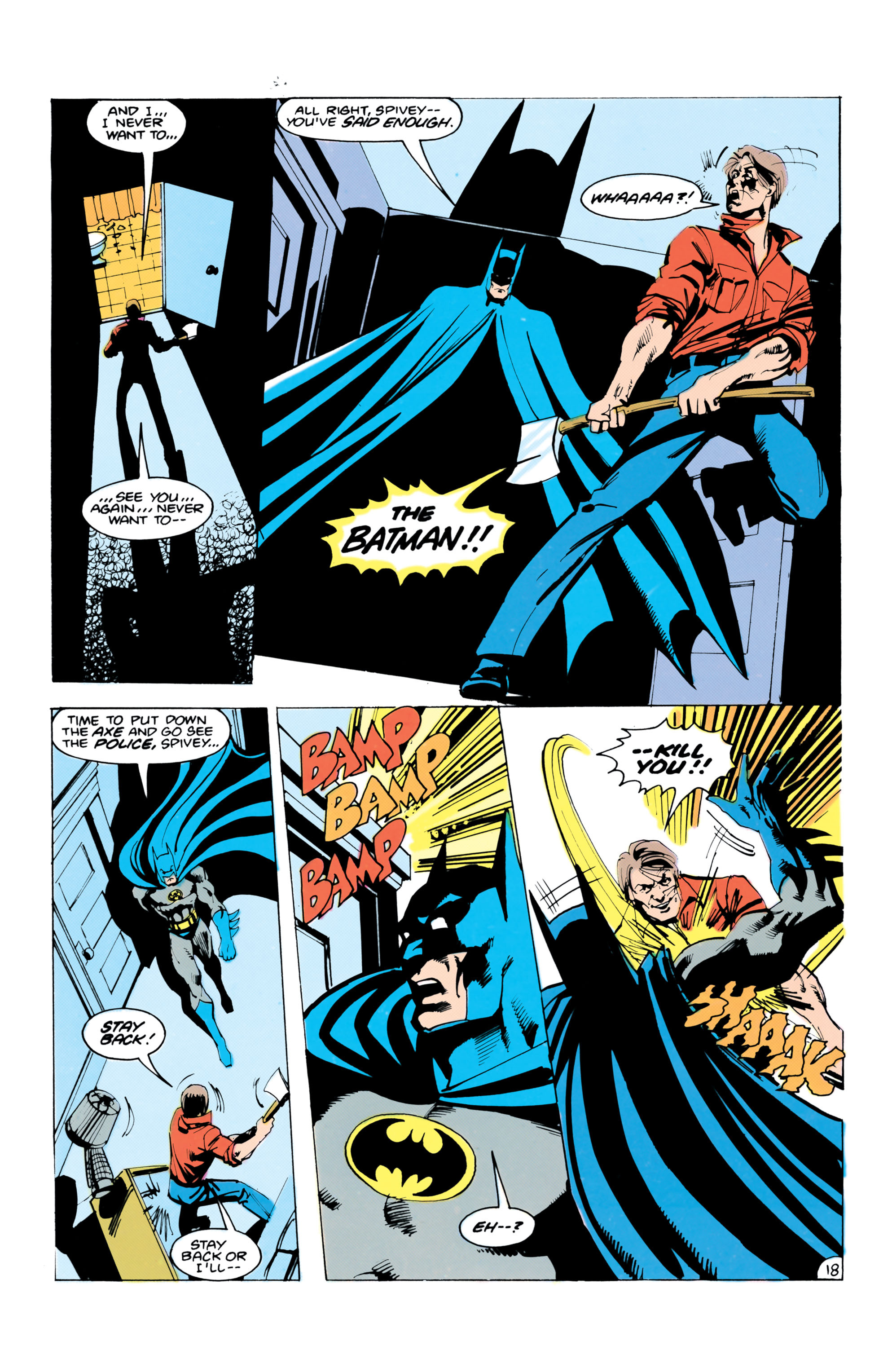 Read online Batman (1940) comic -  Issue #399 - 19