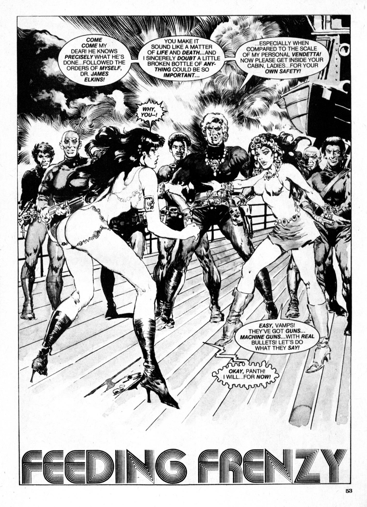 Read online Vampirella (1969) comic -  Issue #112 - 53