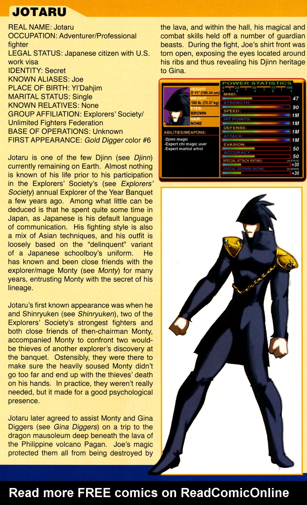 Read online Gold Digger Sourcebook: The Official Handbook of the GD Universe comic -  Issue #7 - 15