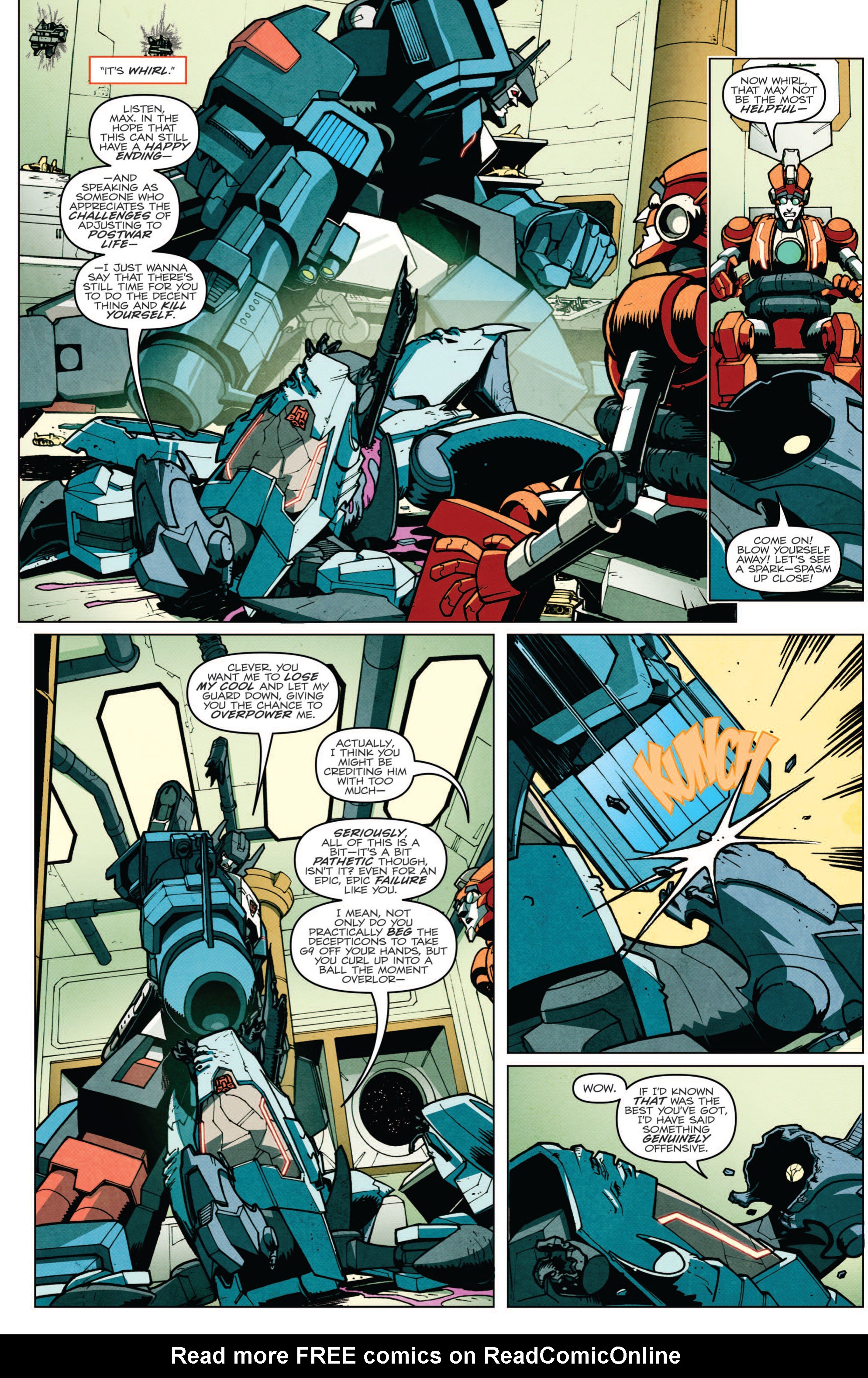 Read online The Transformers: More Than Meets The Eye comic -  Issue #6 - 12
