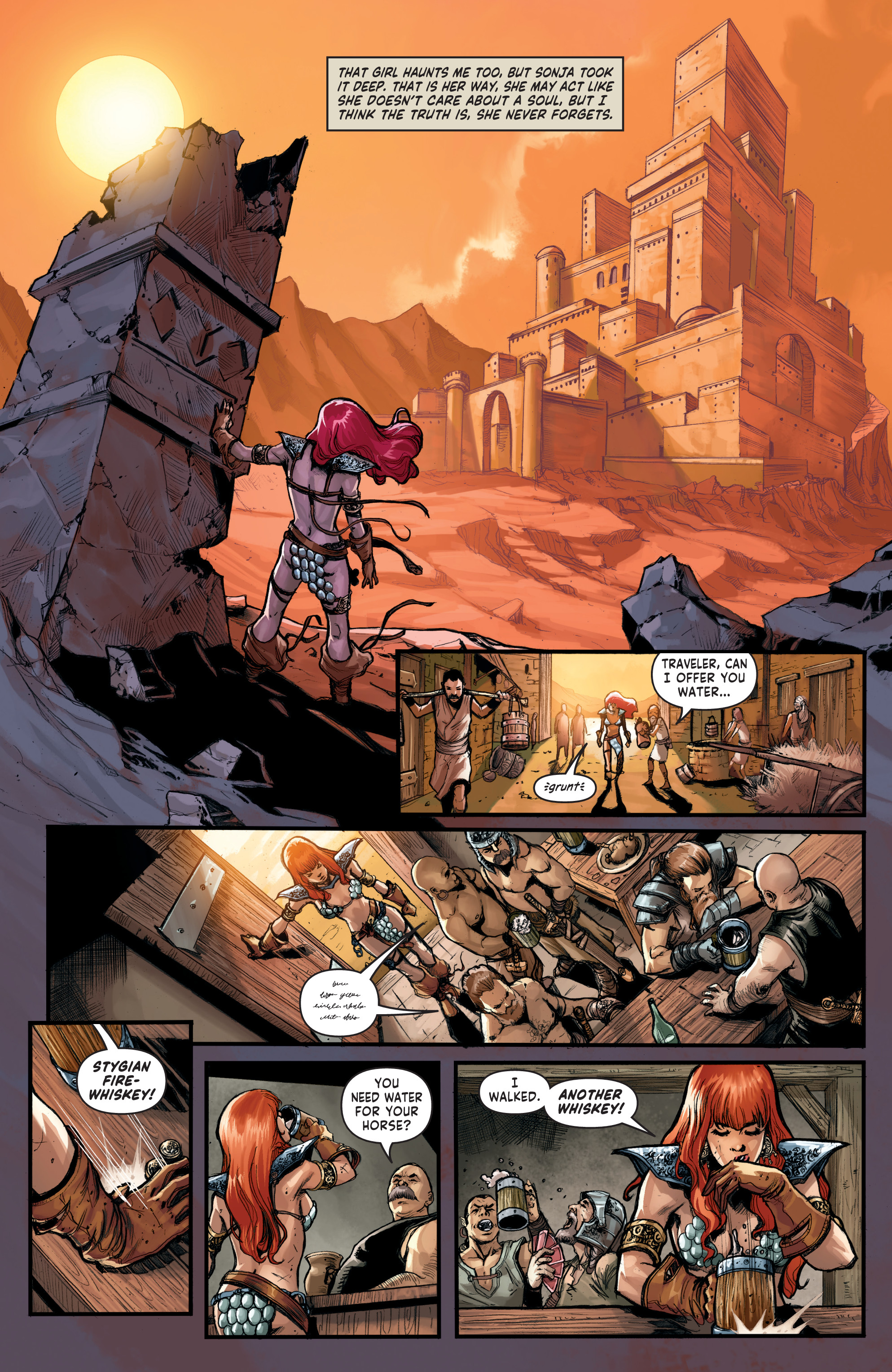 Read online Red Sonja: Birth of the She-Devil comic -  Issue #1 - 16