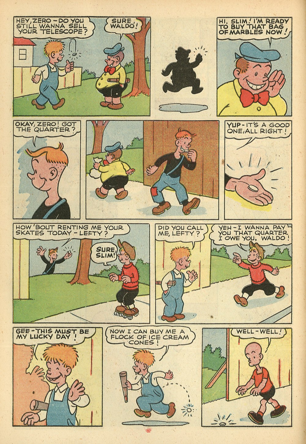 Read online Four Color Comics comic -  Issue #155 - 10