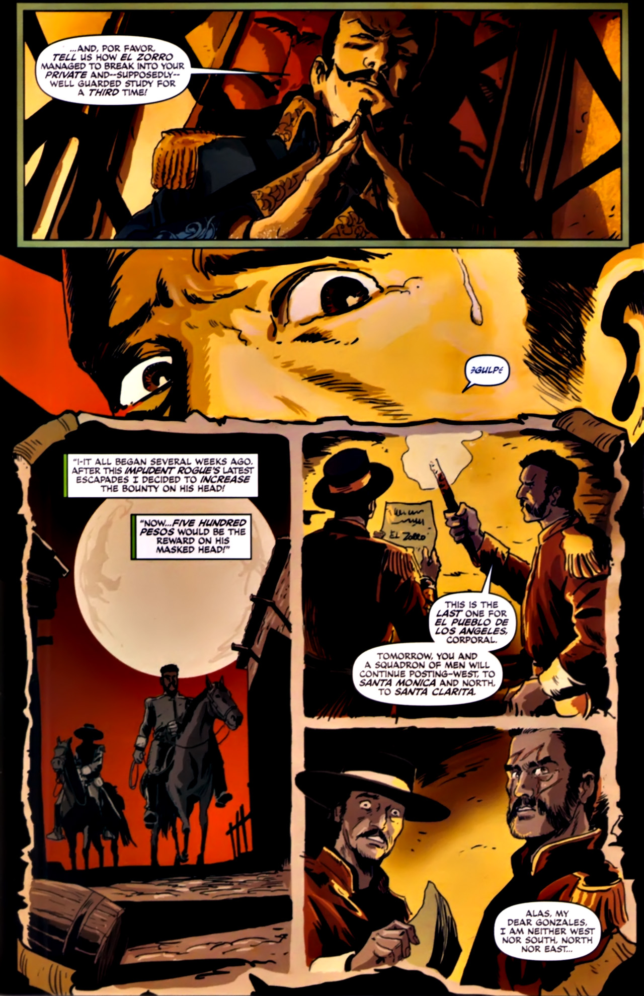 Read online Zorro (2008) comic -  Issue #19 - 15