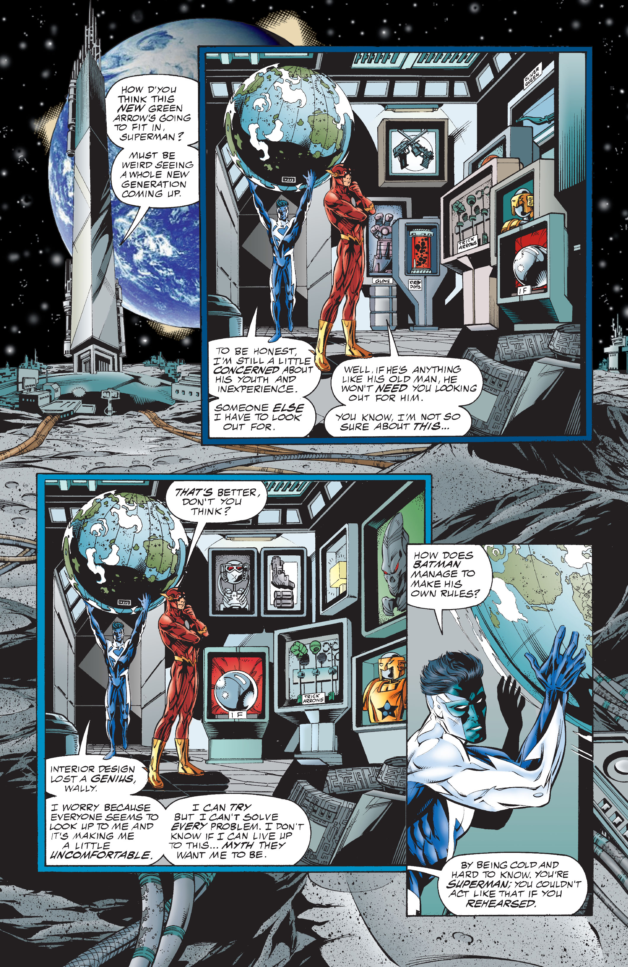 Read online JLA (1997) comic -  Issue #6 - 7