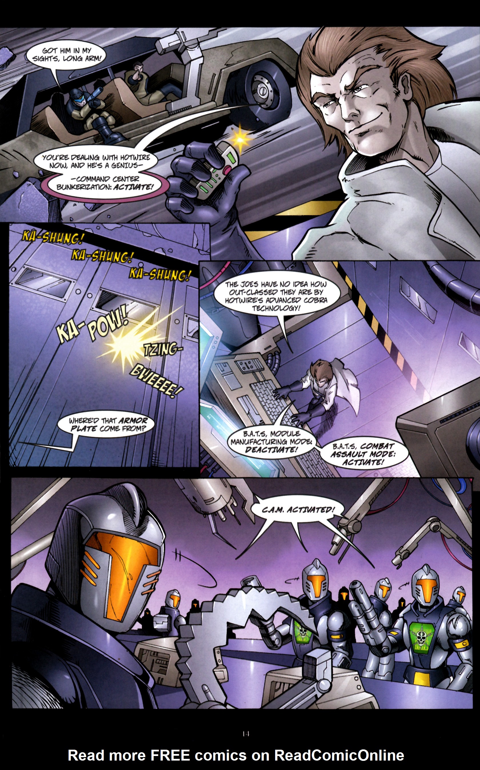 Read online G.I. Joe vs. Cobra JoeCon Special comic -  Issue #1 - 16