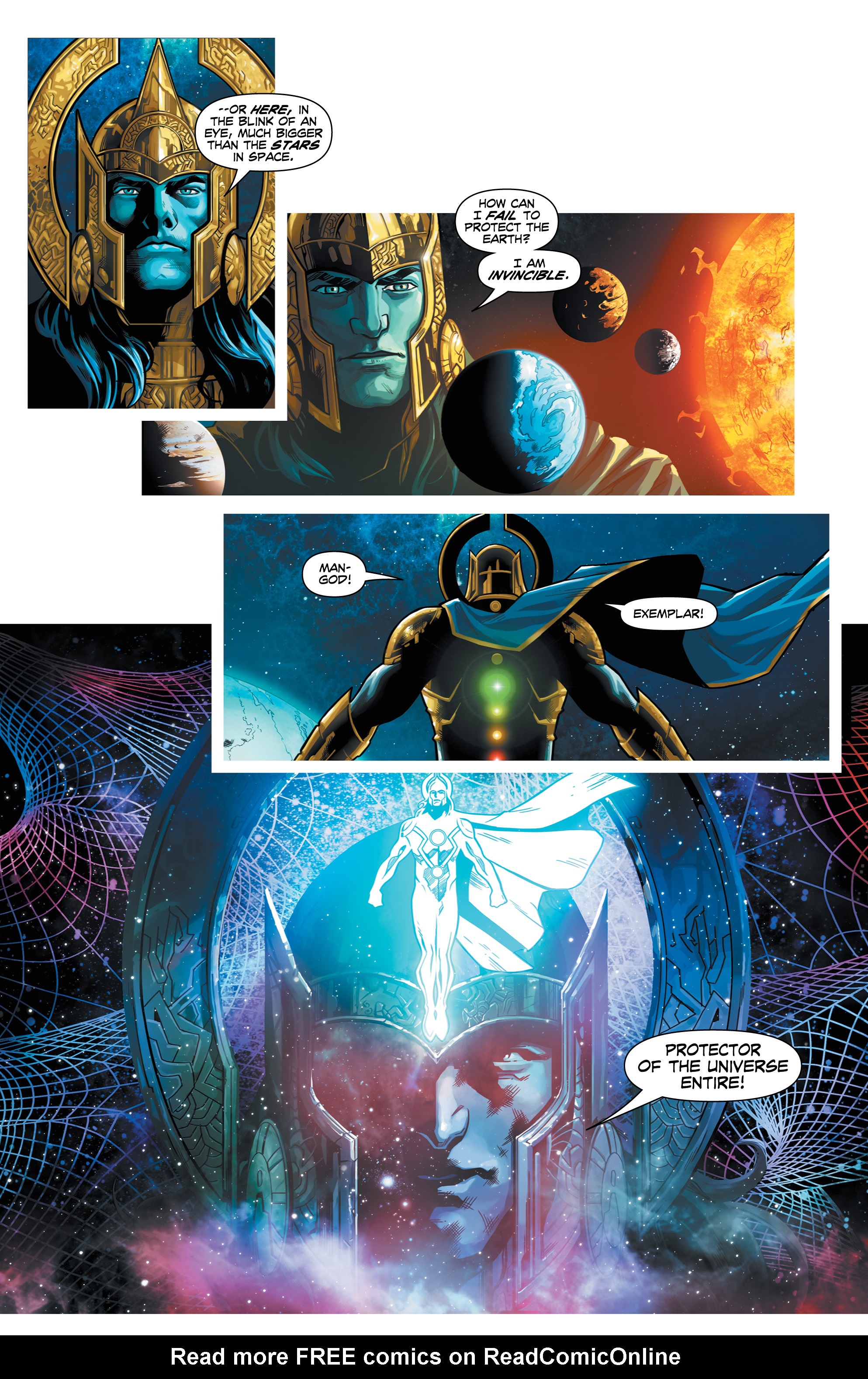 Read online Grant Morrison's Avatarex: Destroyer of Darkness comic -  Issue #1 - 12