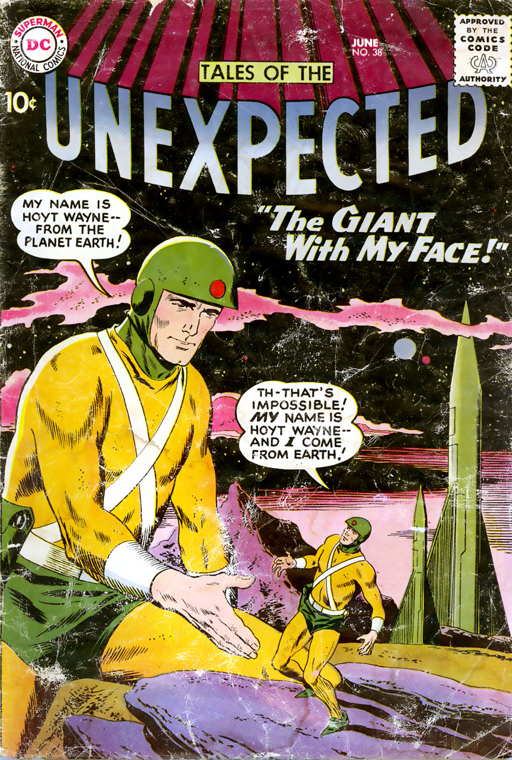 Read online Tales of the Unexpected comic -  Issue #38 - 1