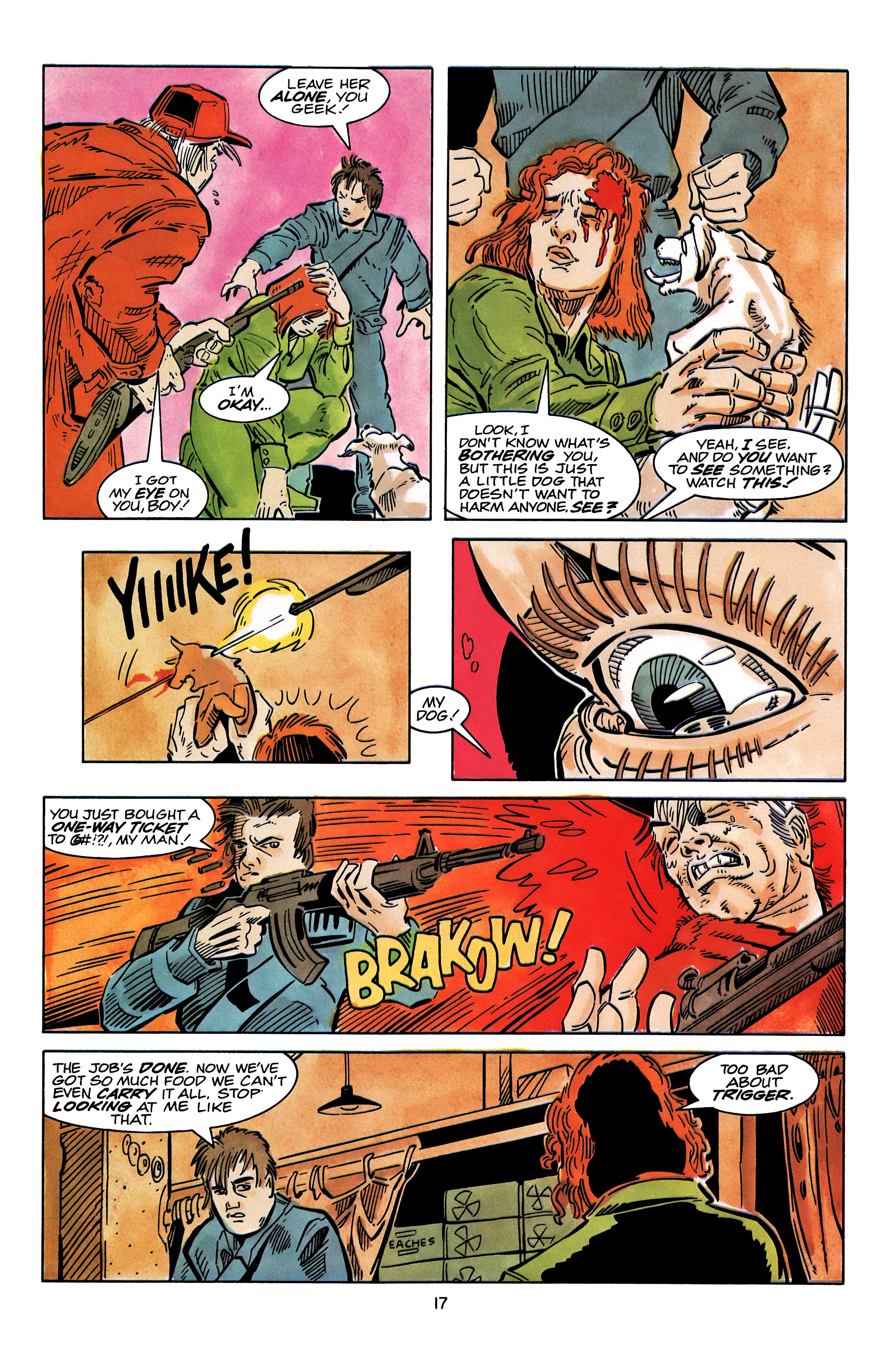 Read online The Terminator (1988) comic -  Issue #7 - 21