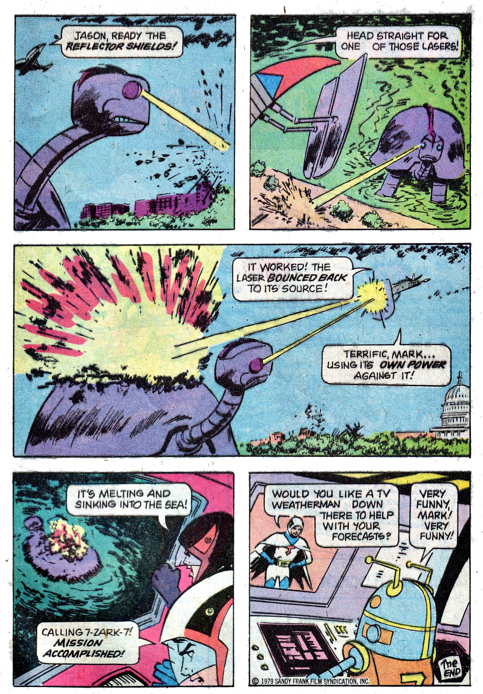 Read online Battle of the Planets (1979) comic -  Issue #1 - 23
