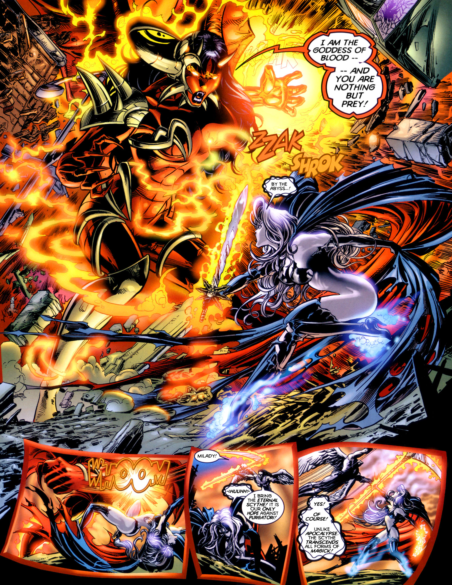 Read online Lady Death vs. Purgatori comic -  Issue # Full - 20