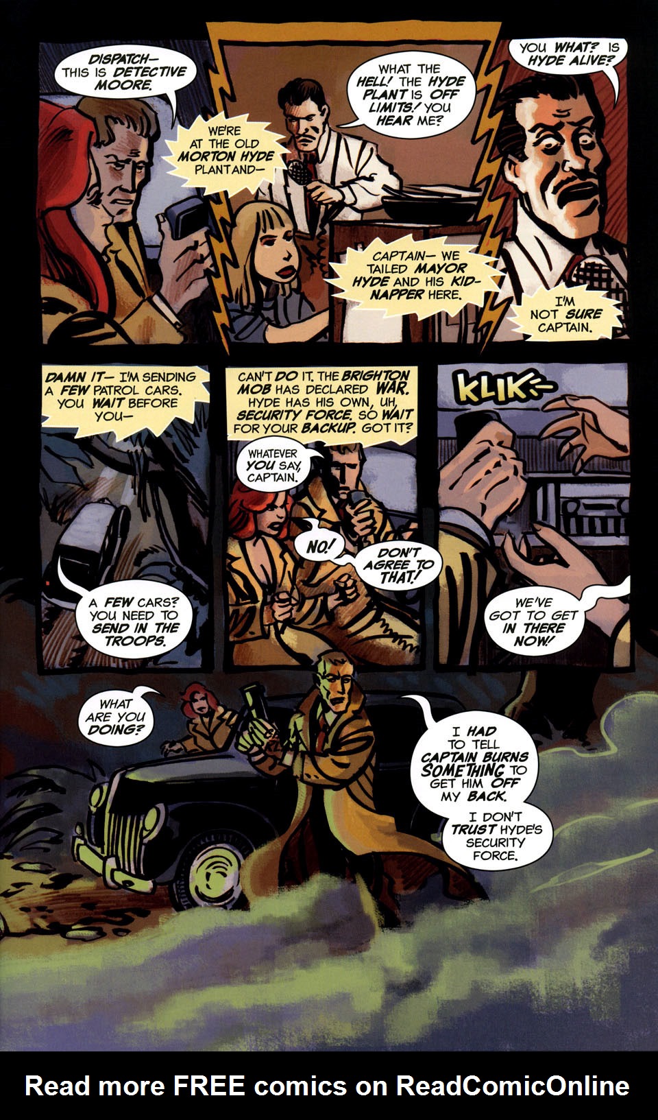 Read online Frankenstein Mobster comic -  Issue #5 - 23