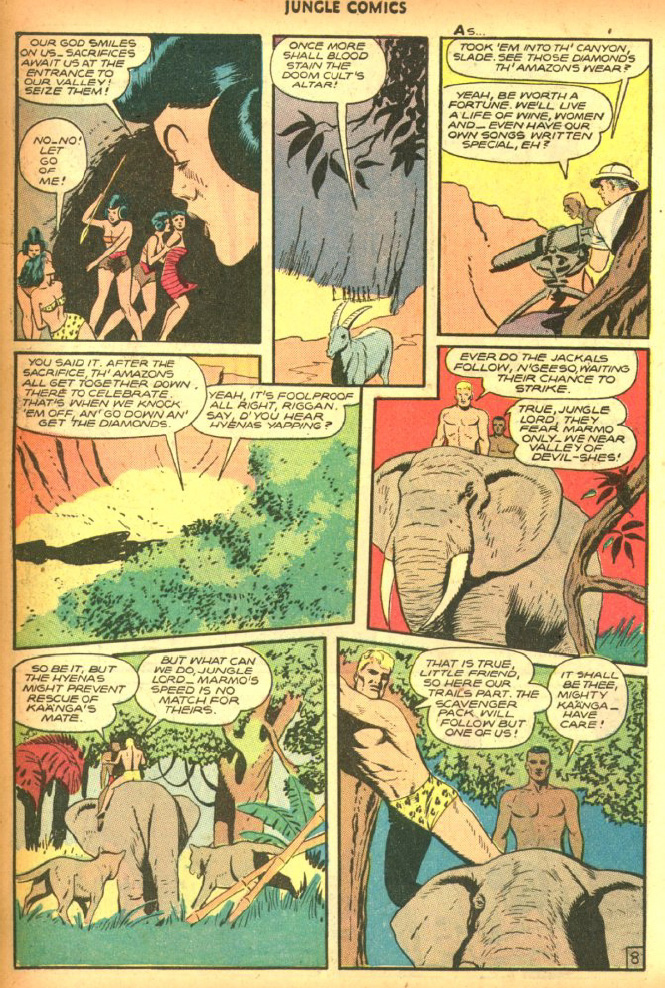 Read online Jungle Comics comic -  Issue #90 - 10