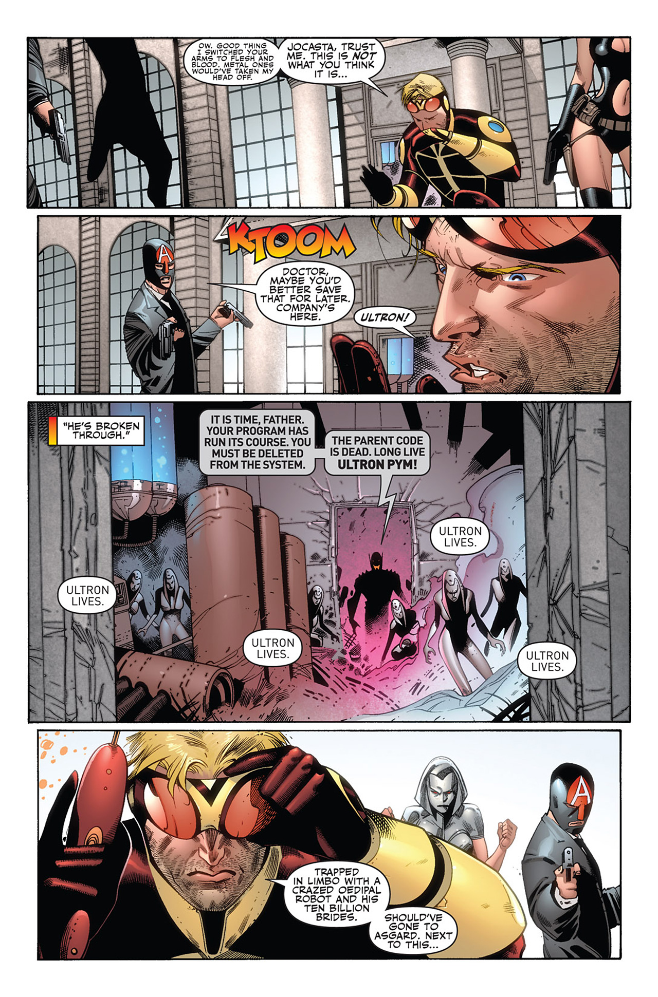 Read online The Mighty Avengers comic -  Issue #36 - 5