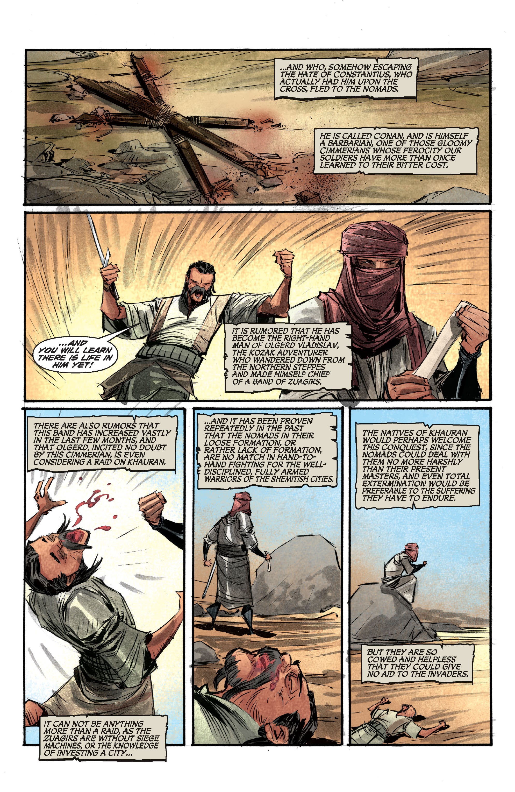 Read online Conan Chronicles Epic Collection comic -  Issue # TPB Blood In His Wake (Part 1) - 59