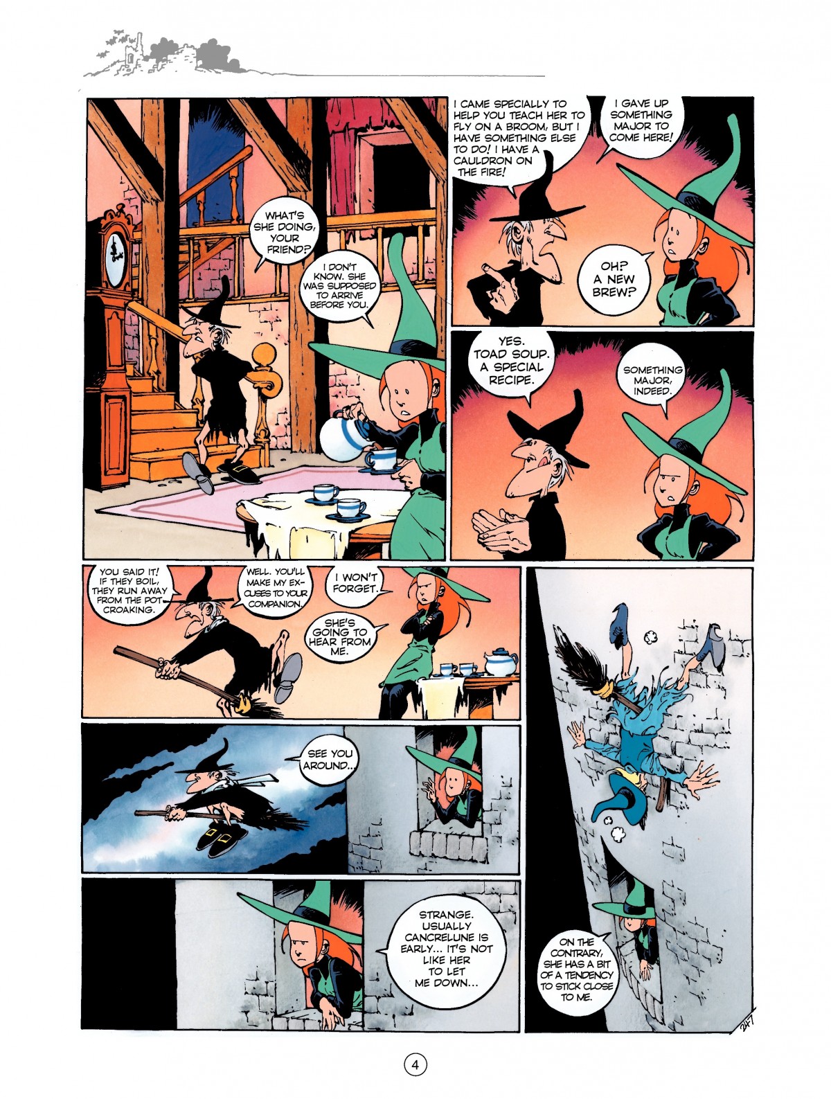 Read online Melusine comic -  Issue #1 - 4