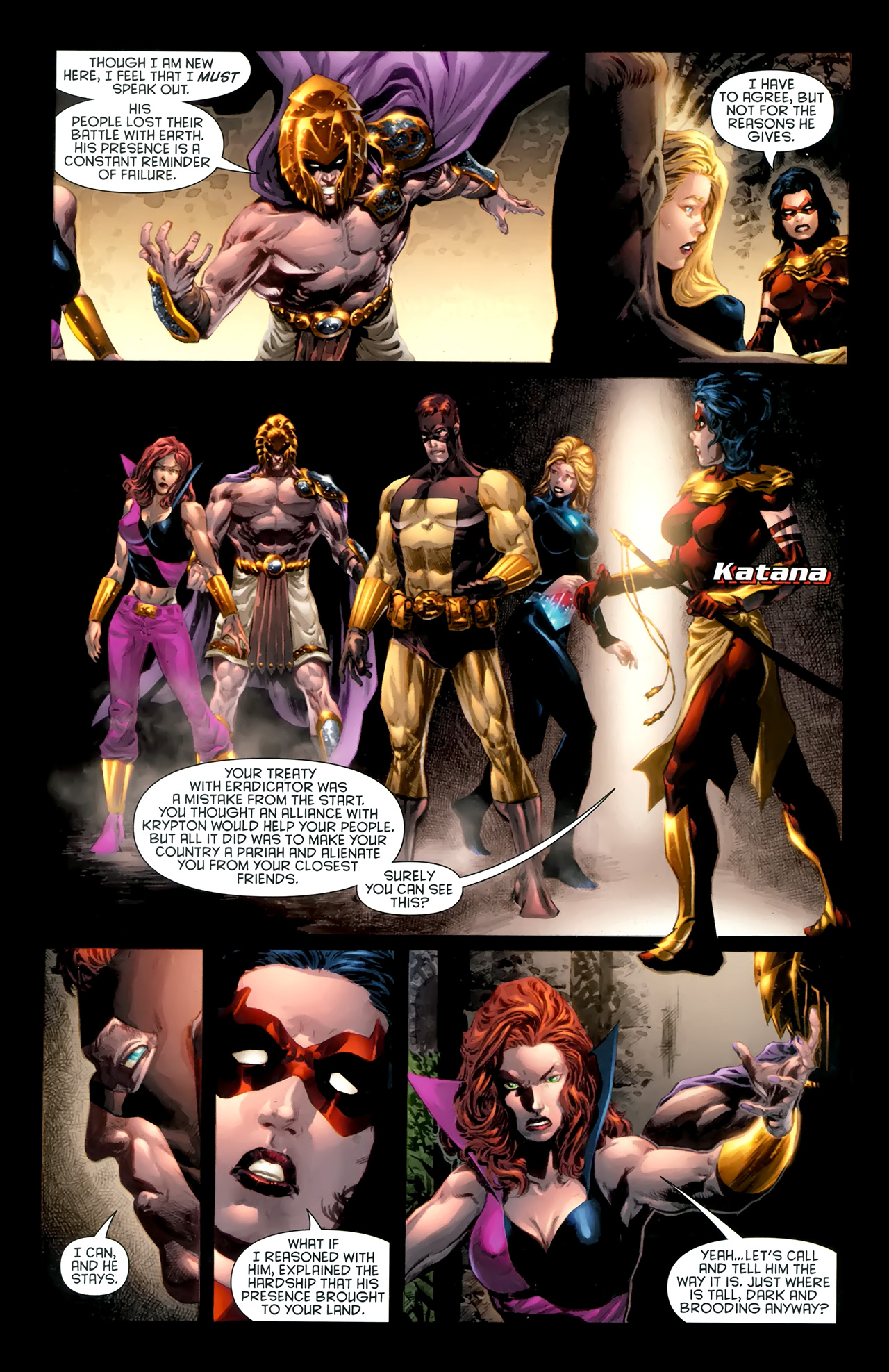 Read online The Outsiders (2009) comic -  Issue #37 - 3