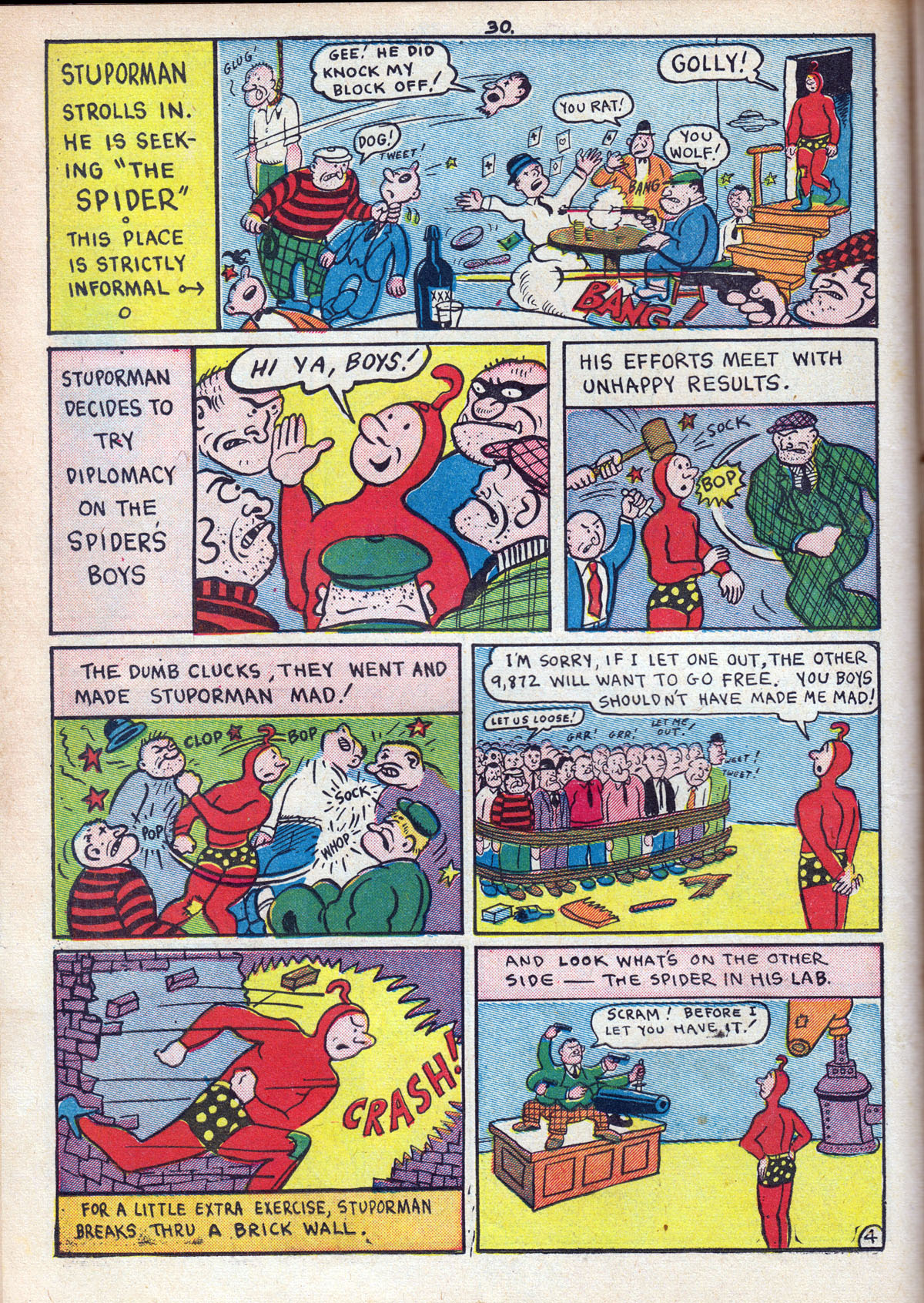 Read online Comedy Comics (1942) comic -  Issue #11 - 32