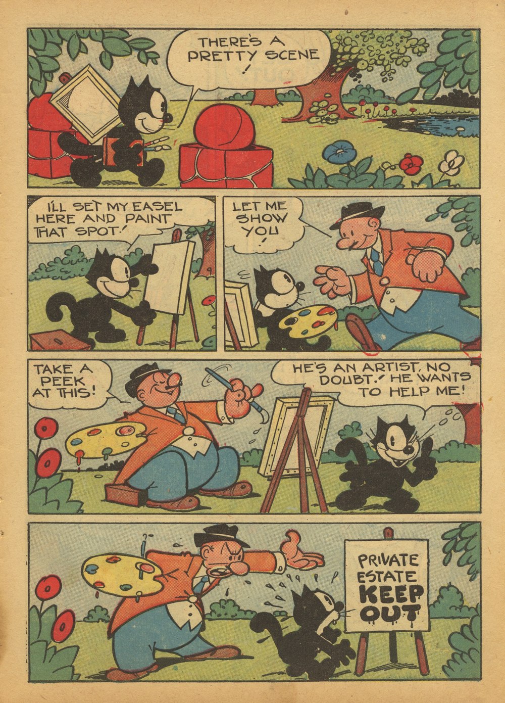 Read online Four Color Comics comic -  Issue #162 - 39