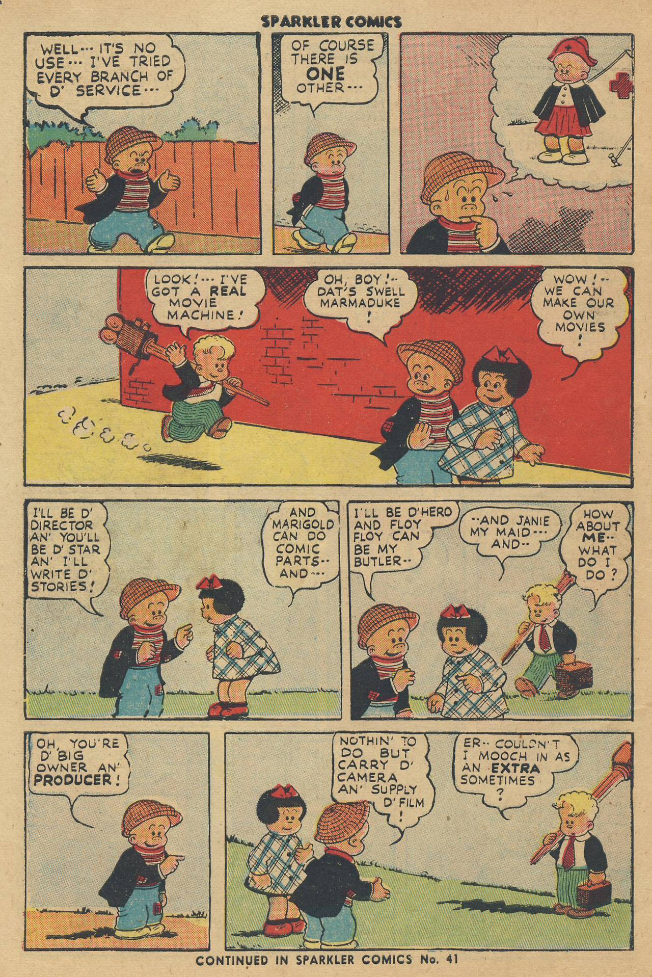 Read online Sparkler Comics comic -  Issue #40 - 8