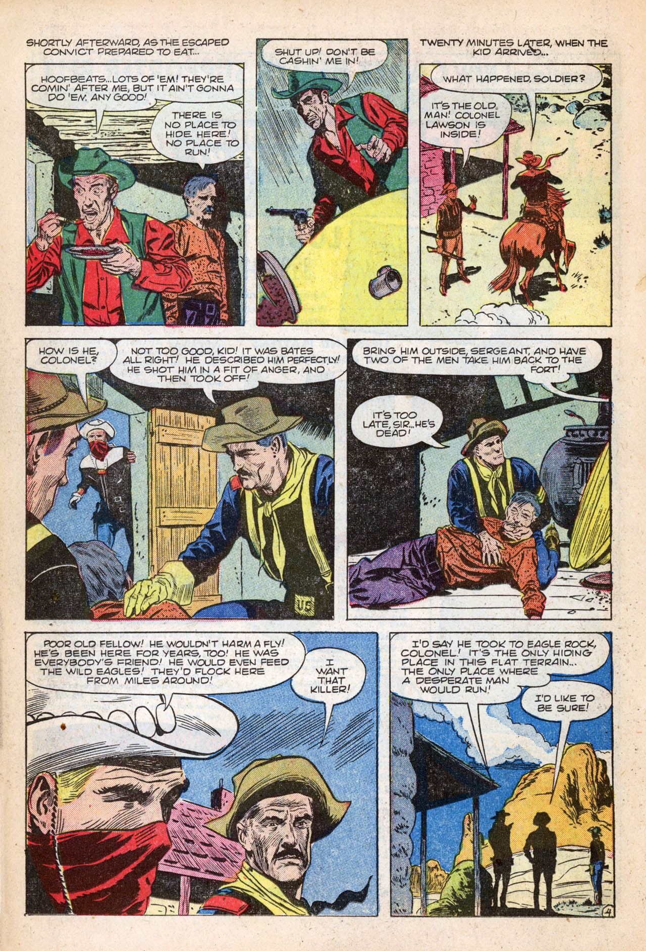 Read online The Outlaw Kid (1954) comic -  Issue #6 - 14