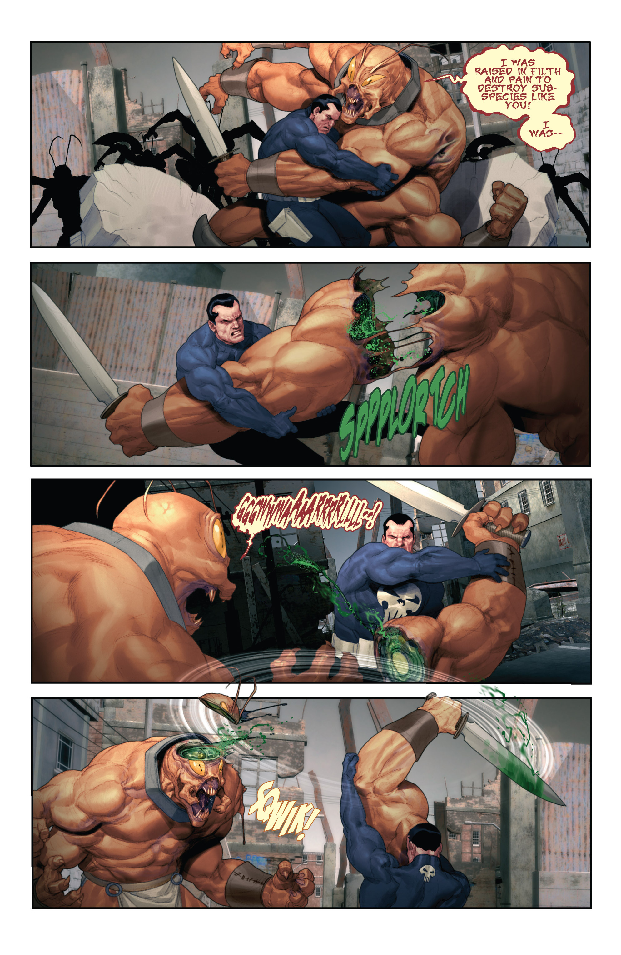 Read online Punisher War Journal comic -  Issue #12 - 33