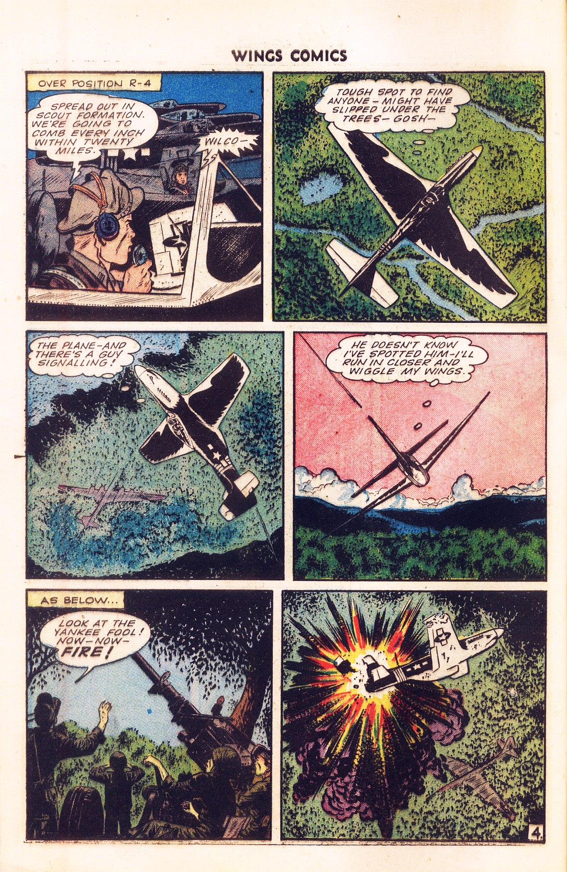 Read online Wings Comics comic -  Issue #56 - 7