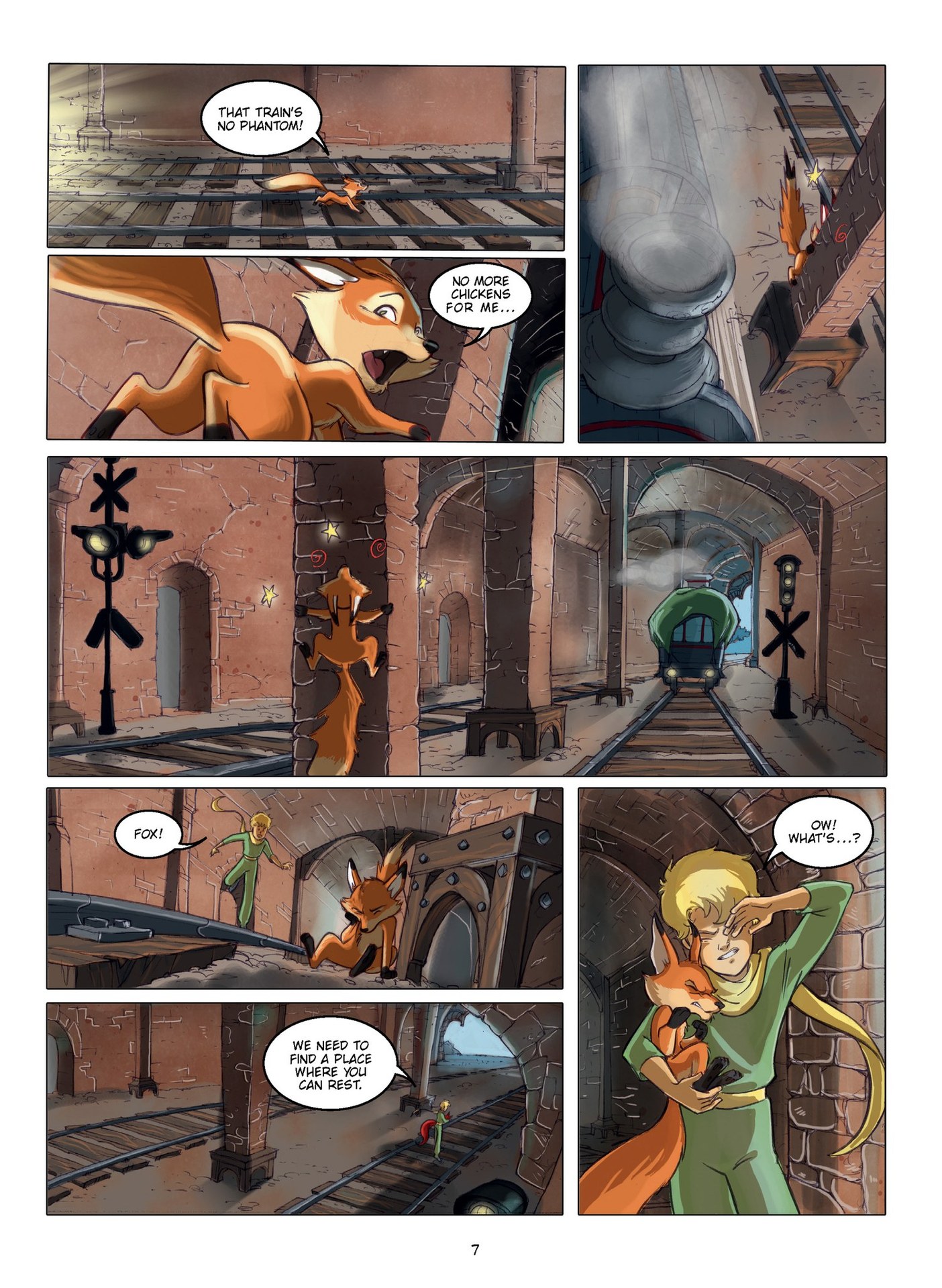 Read online The Little Prince comic -  Issue #10 - 11