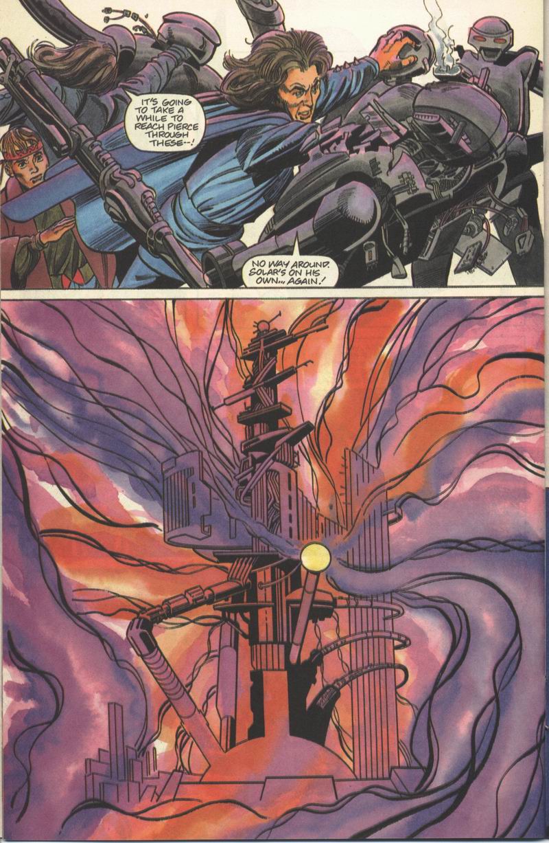 Read online Solar, Man of the Atom comic -  Issue #13 - 16