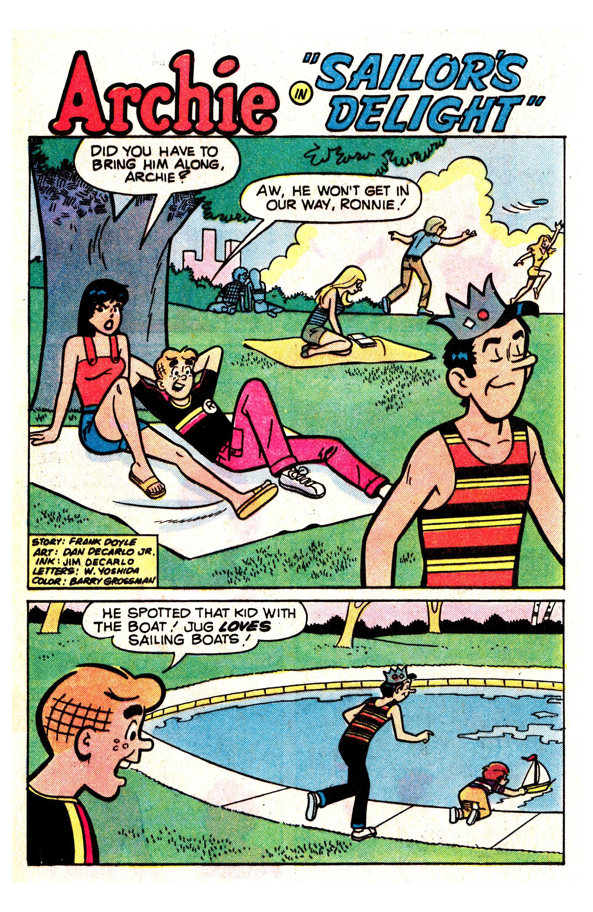 Read online Archie (1960) comic -  Issue #298 - 19