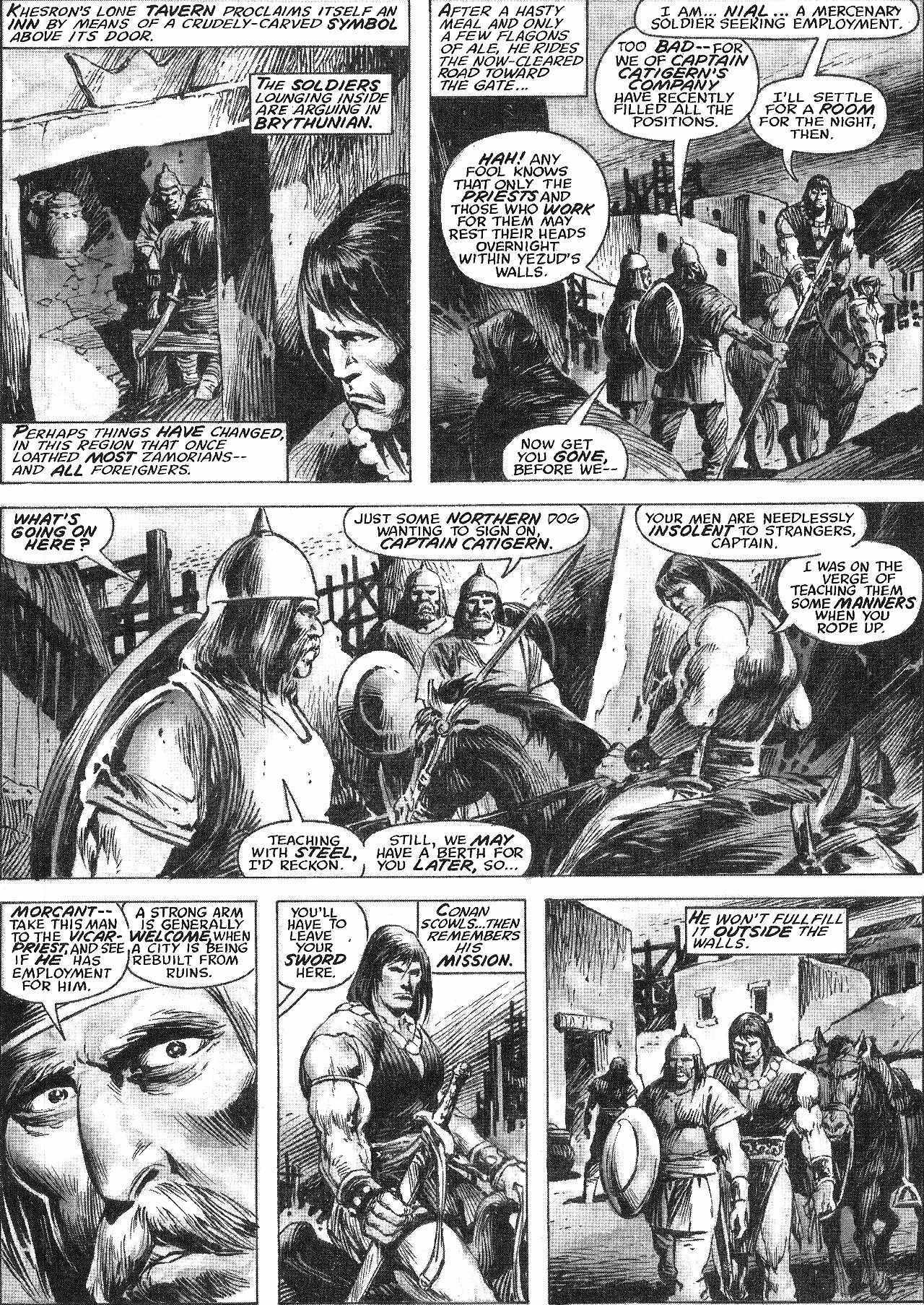 Read online The Savage Sword Of Conan comic -  Issue #208 - 17