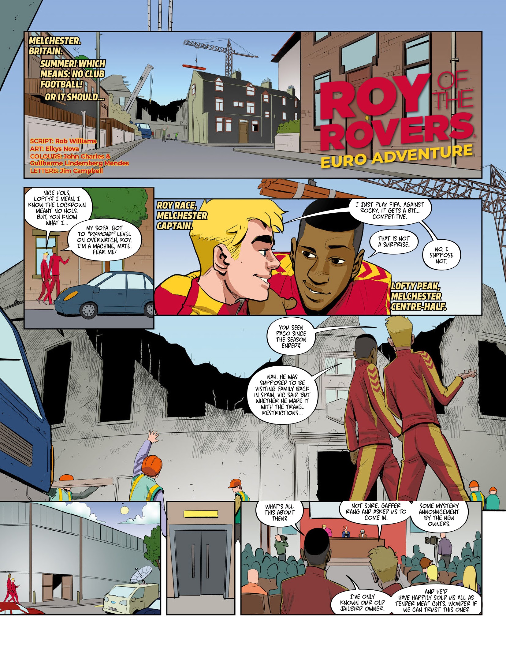 Read online Roy of the Rovers Summer Special 2020 comic -  Issue # Full - 3